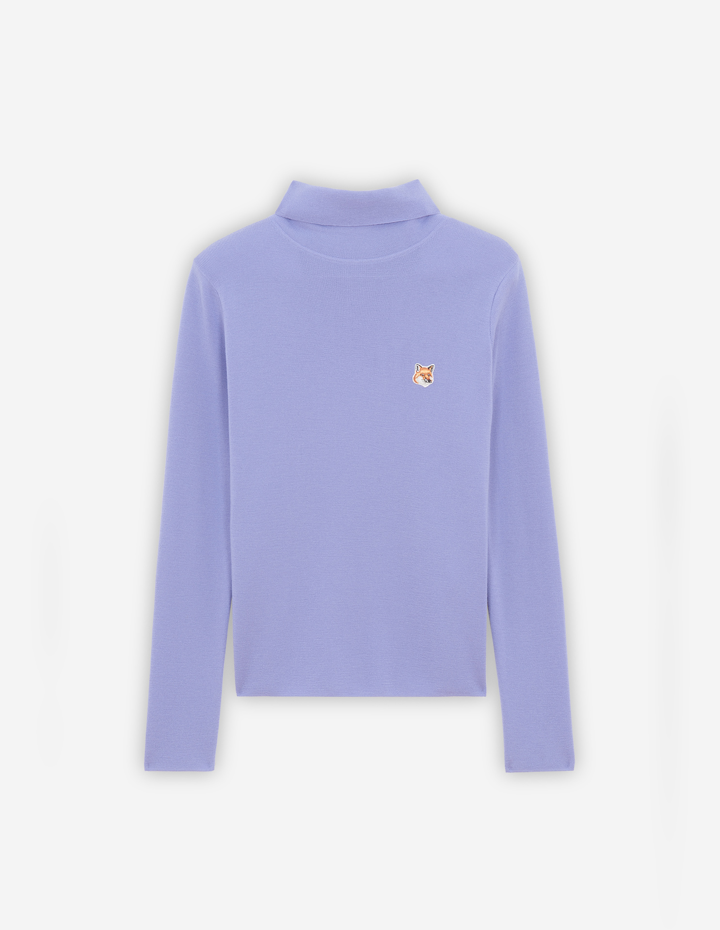 FOX HEAD PATCH FITTED TURTLENECK 