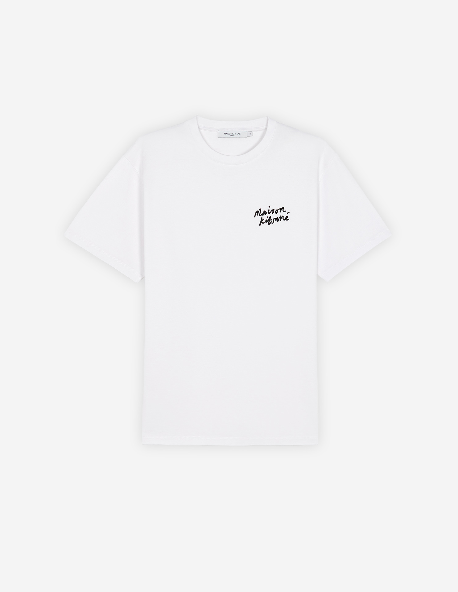 メゾン キツネ ミニ ハンドライティング クラシック Tシャツ | Maison