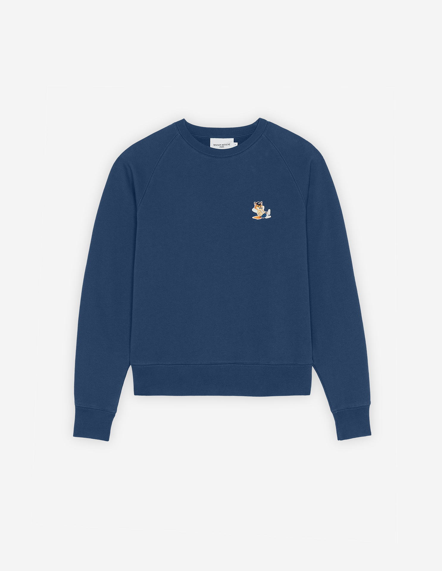 DRESSED FOX PATCH ADJUSTED SWEATSHIRT