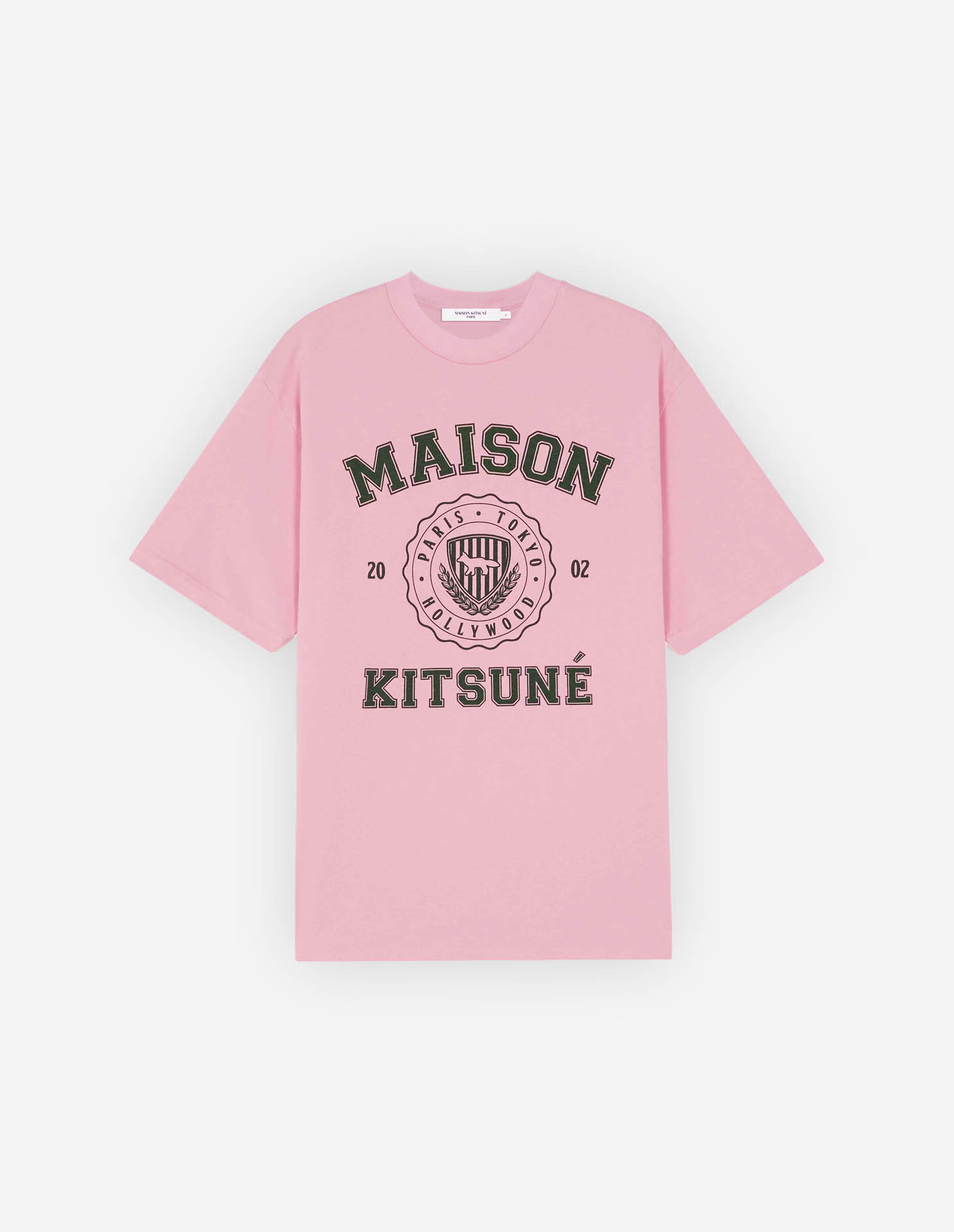 未使用 Maison kitsune メゾンキツネ バックプリントＴシャツ