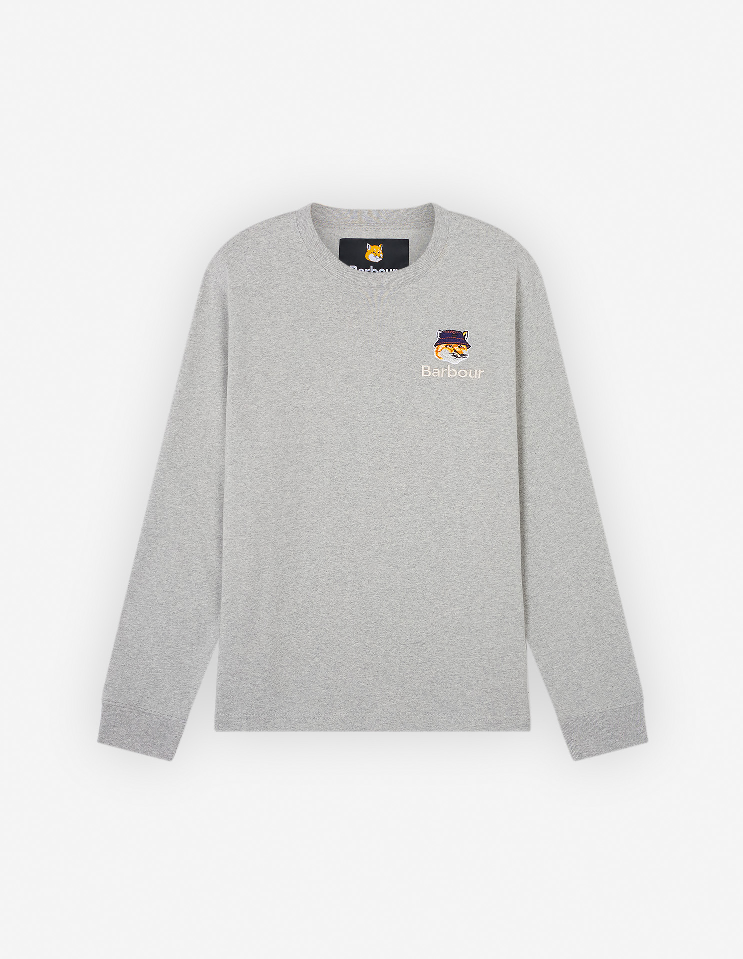 BARBOUR X MK FOX HEAD L/S TEE