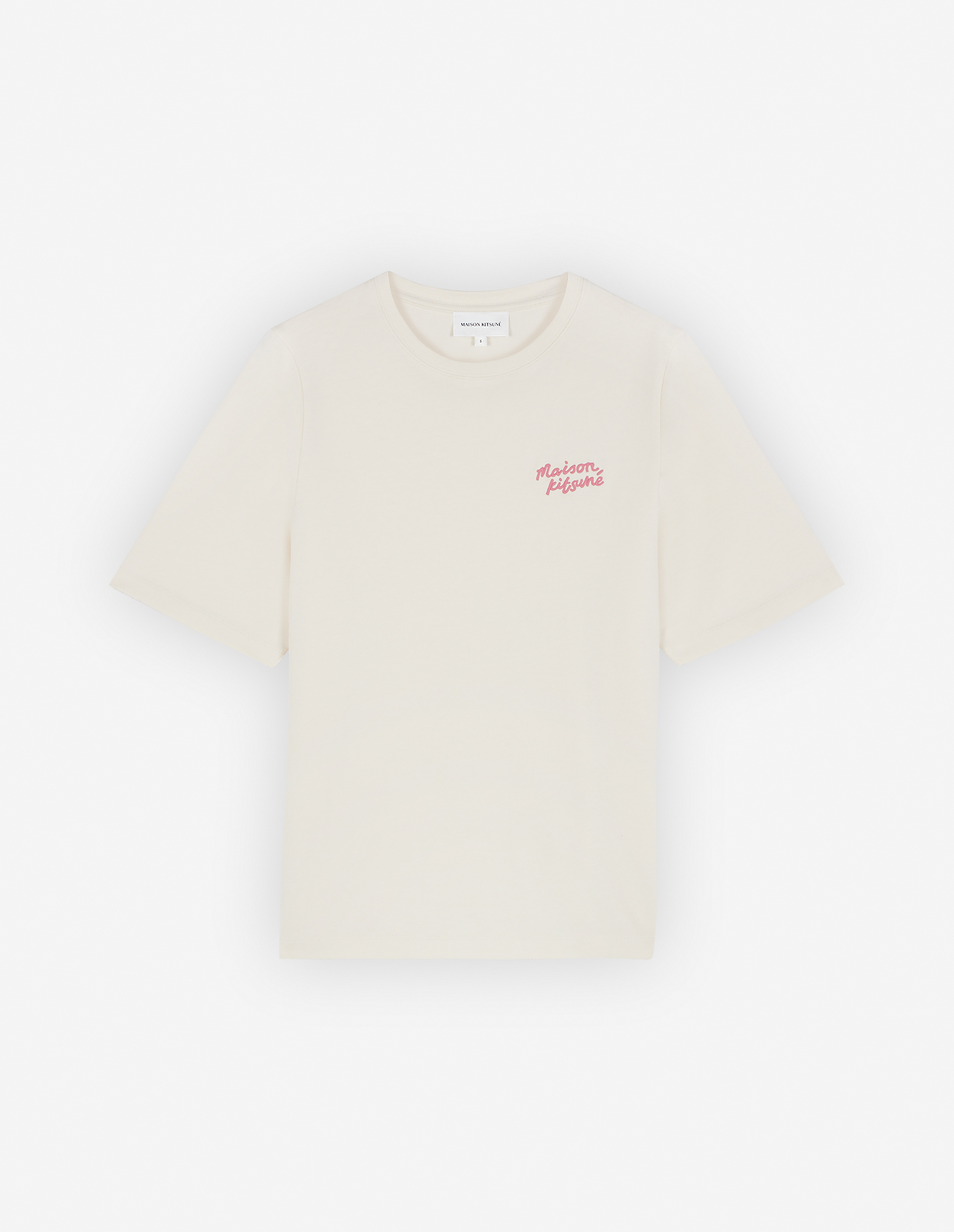 MAISON KITSUNE HANDWRITING COMFORT TEE-SHIRT