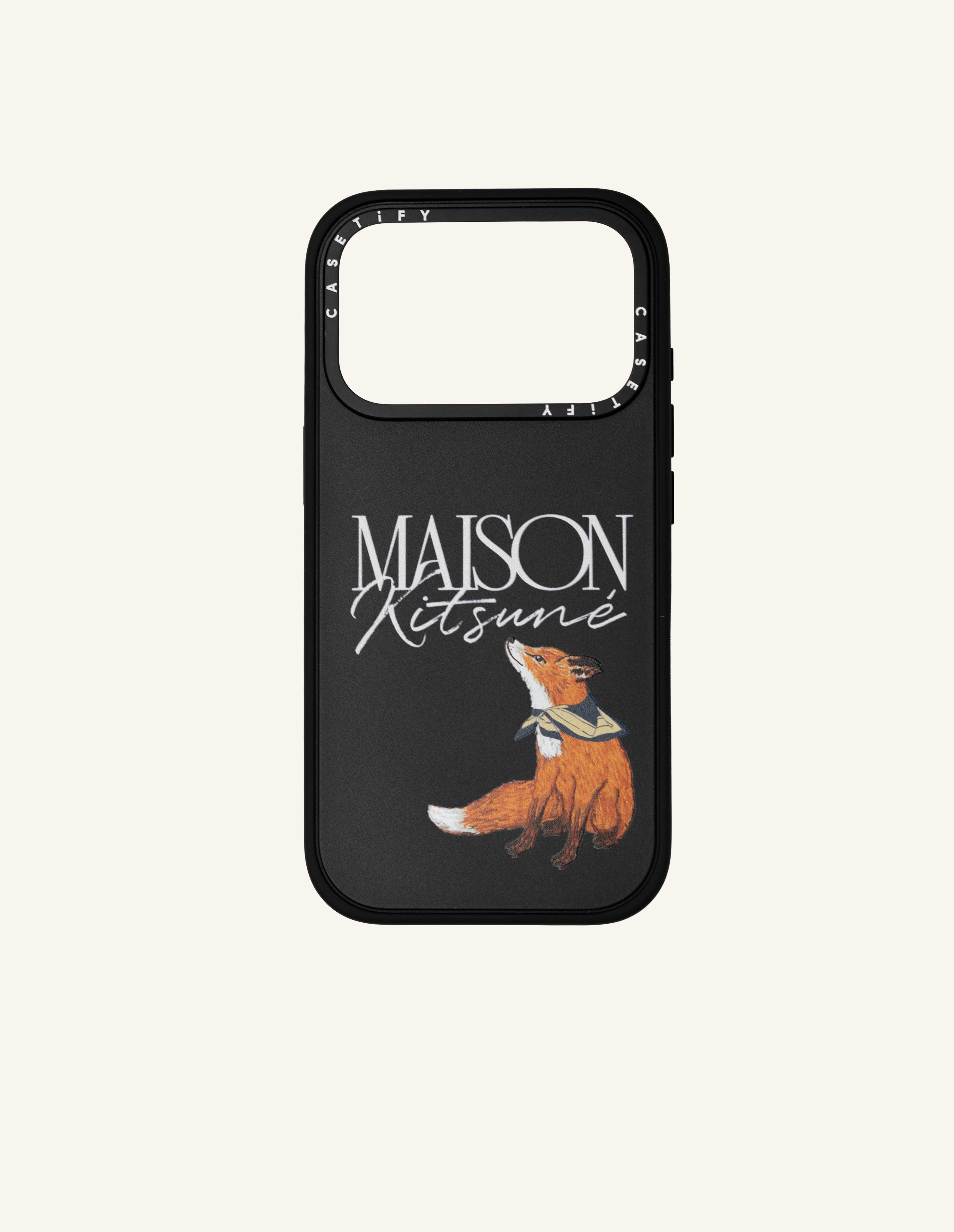 CASSETIFY MAISON KITSUNÉ iPhoneケース MAISON KITSUNE x CASETiFY BANDANA FOX PHONE CASE | Maison Kitsuné