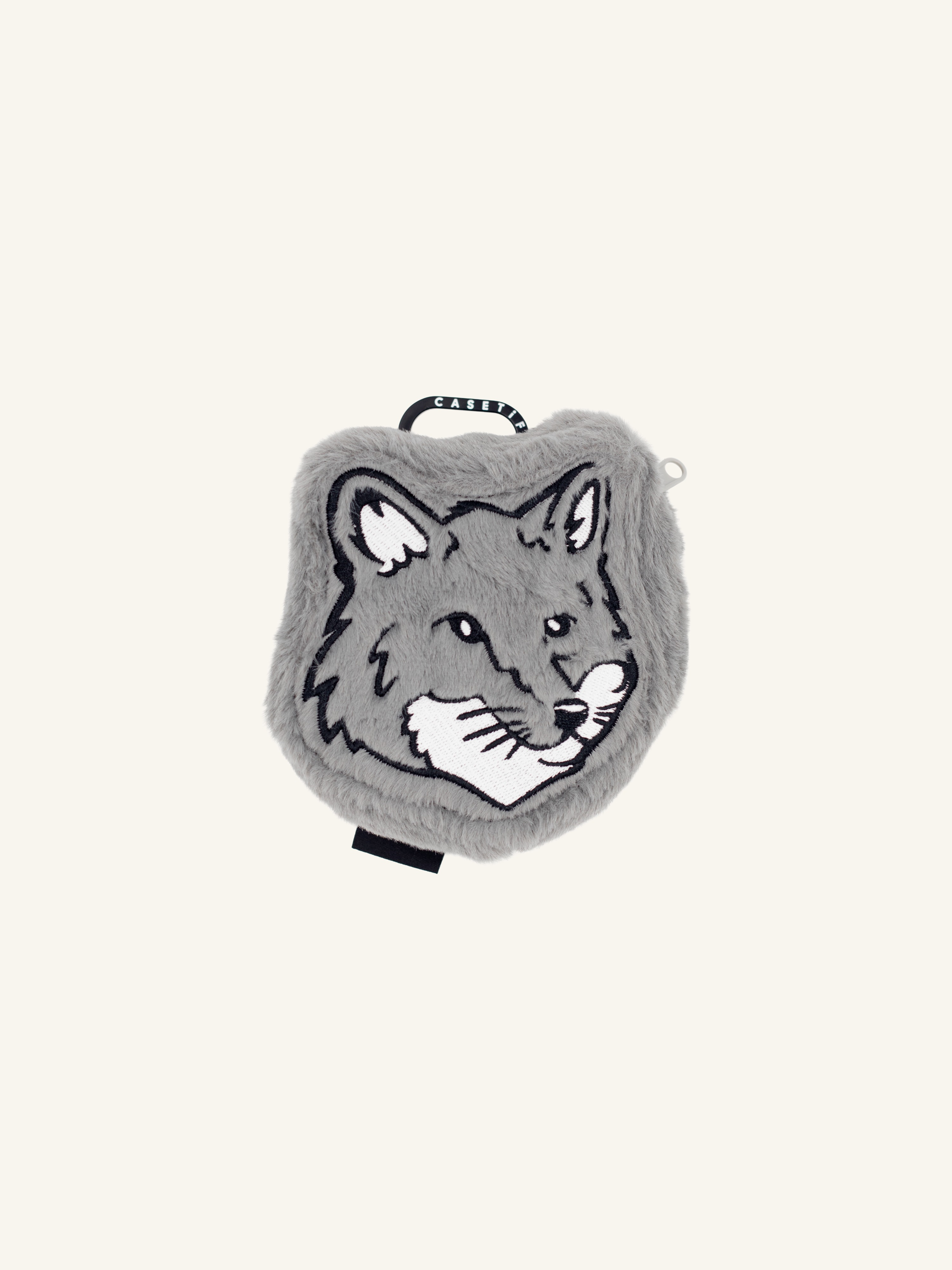 MAISON KITSUNE X CASETIFY EARBUDS PLUSH POUCH | Maison Kitsuné