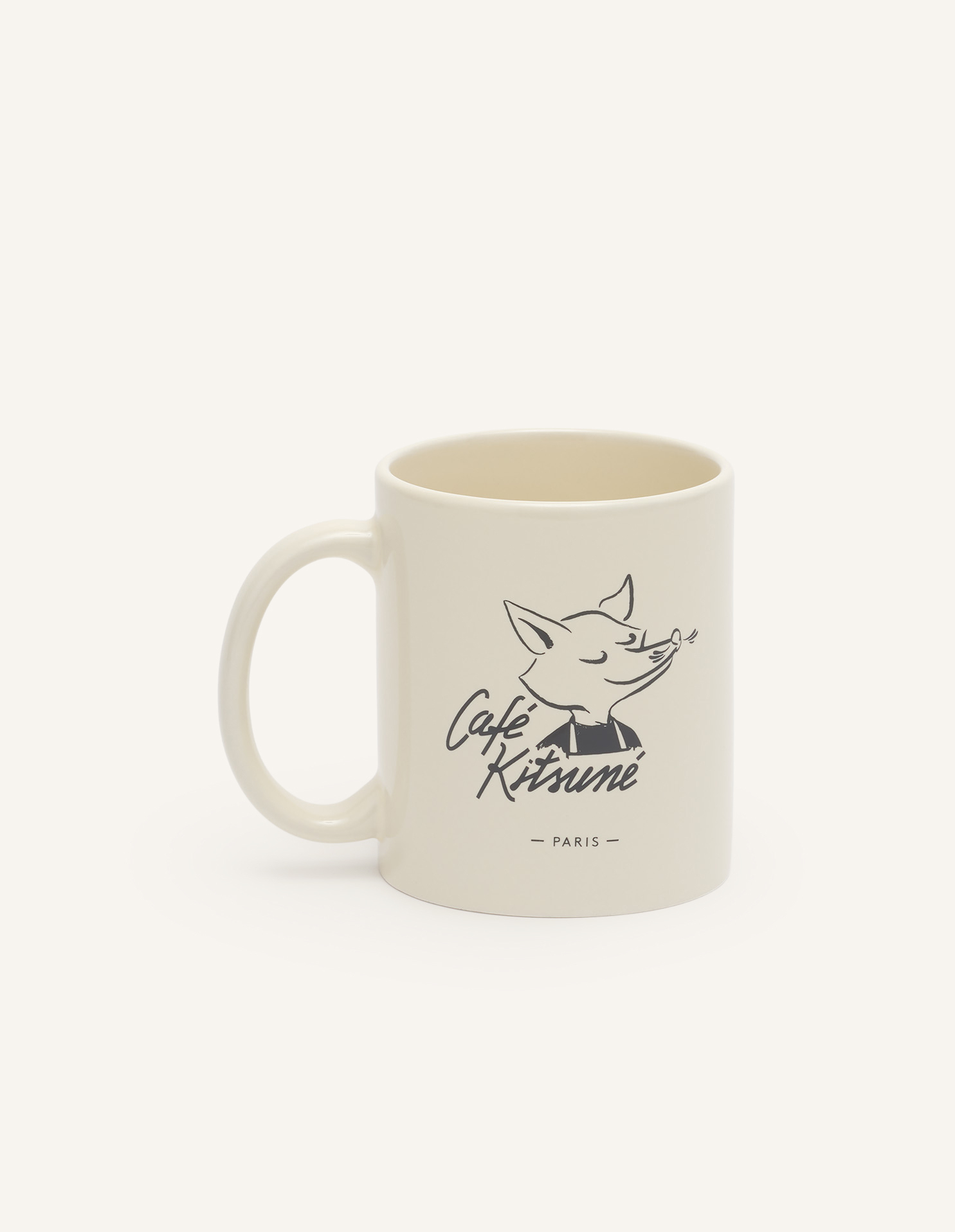 カフェ キツネ バリスタ フォックス マグ | Maison Kitsuné