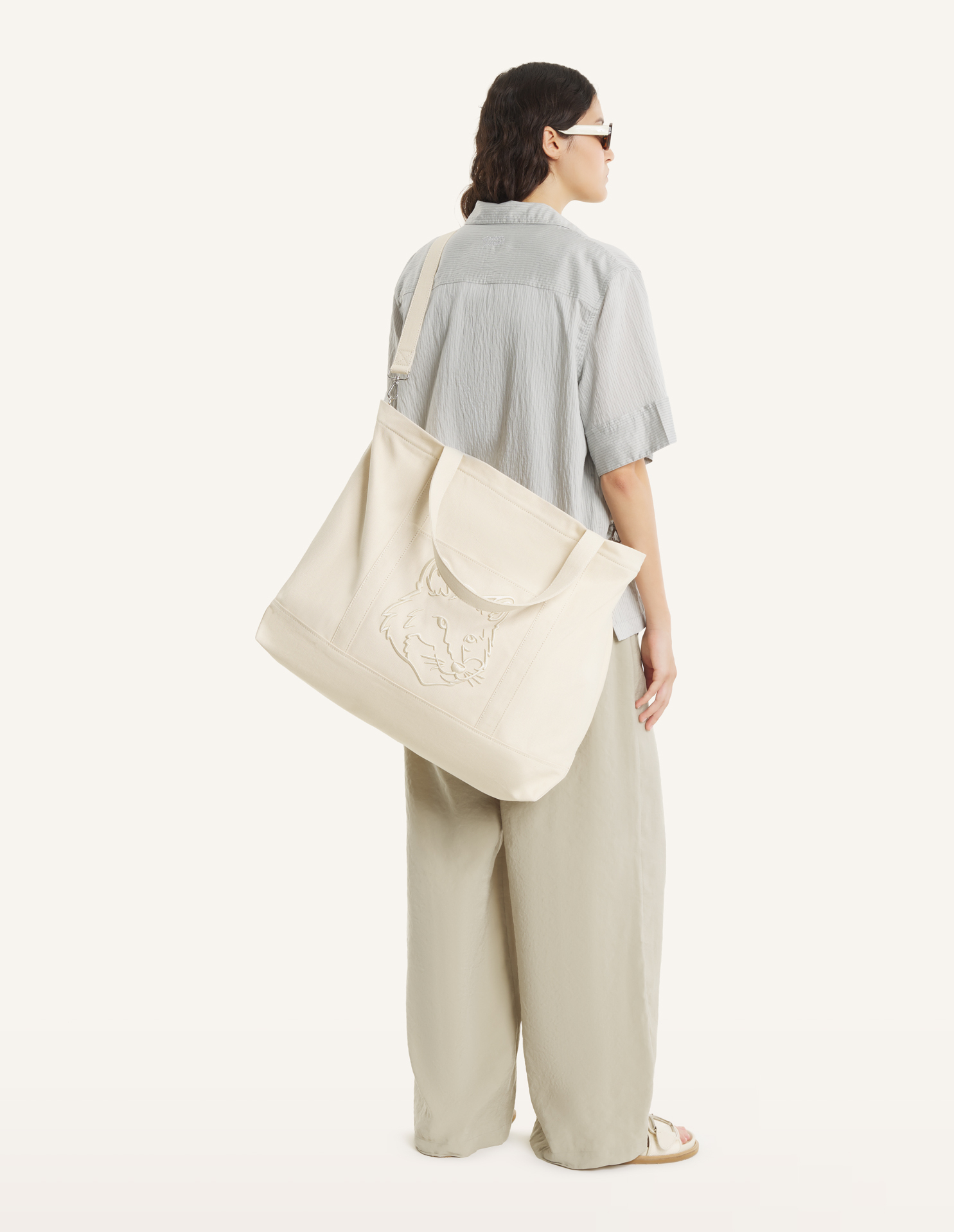 FOX HEAD XL TOTE | Maison Kitsuné