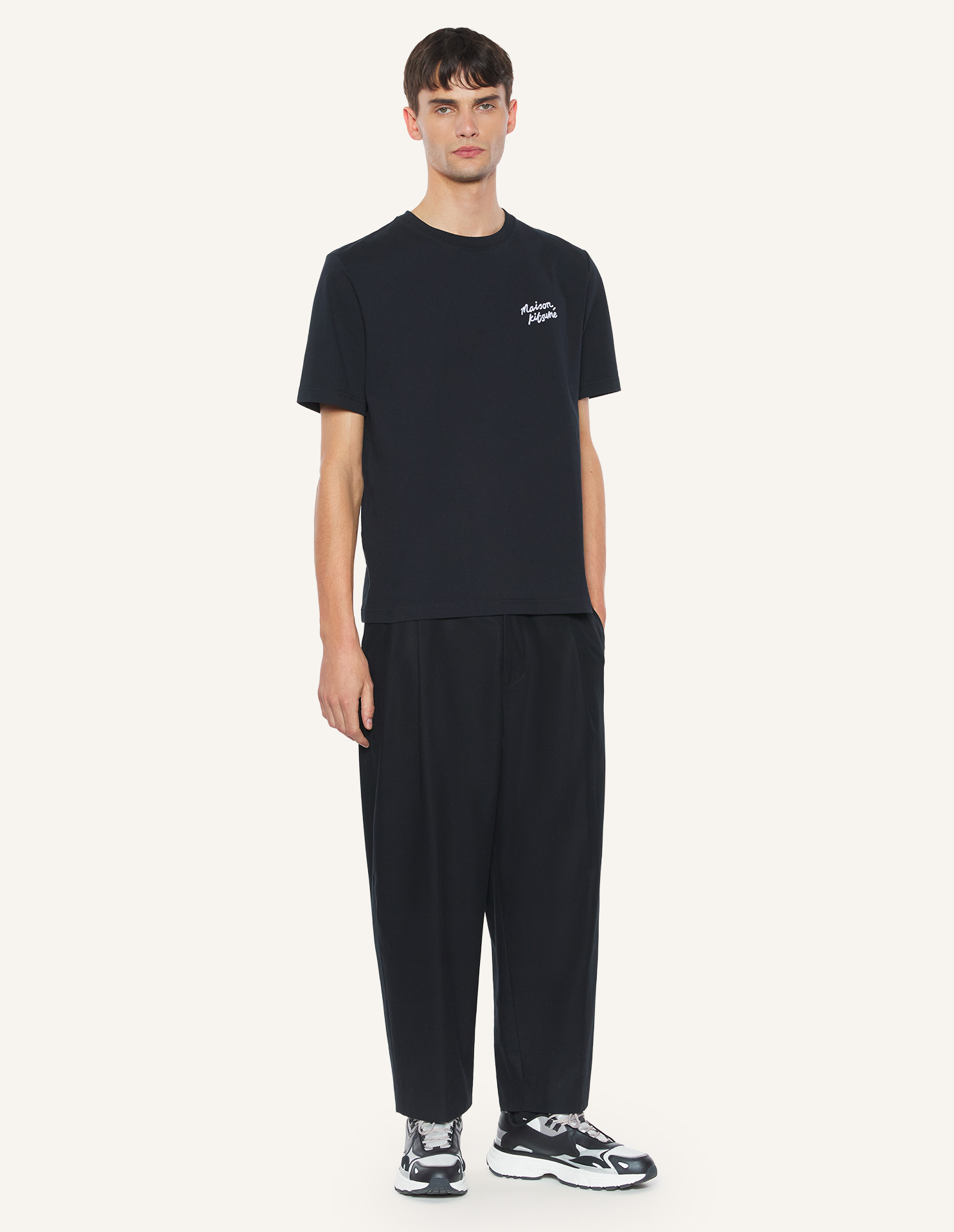 MAISON KITSUNE HANDWRITING COMFORT TEE-SHIRT | Maison Kitsuné