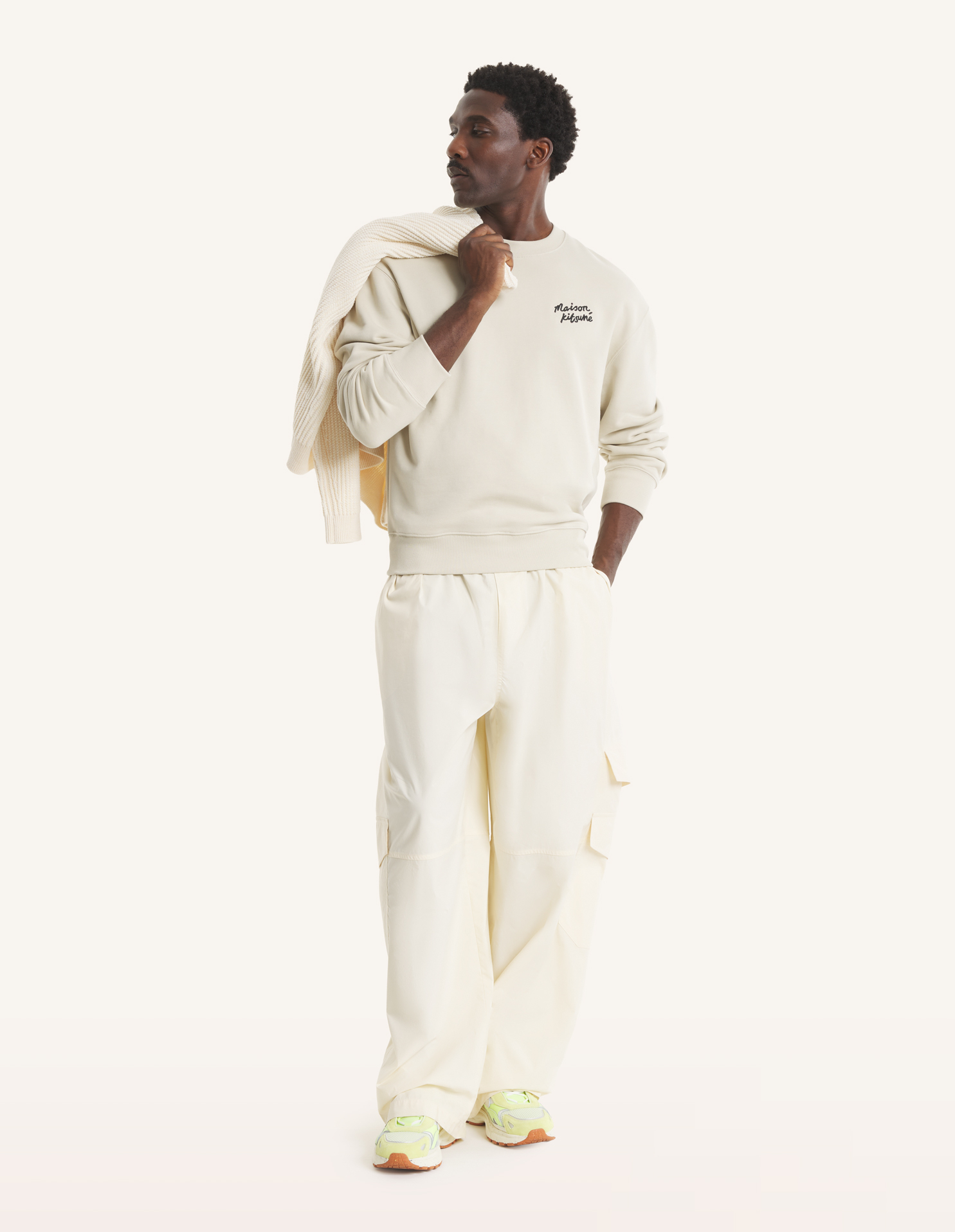 MAISON KITSUNE HANDWRITING COMFORT SWEATSHIRT | Maison Kitsuné