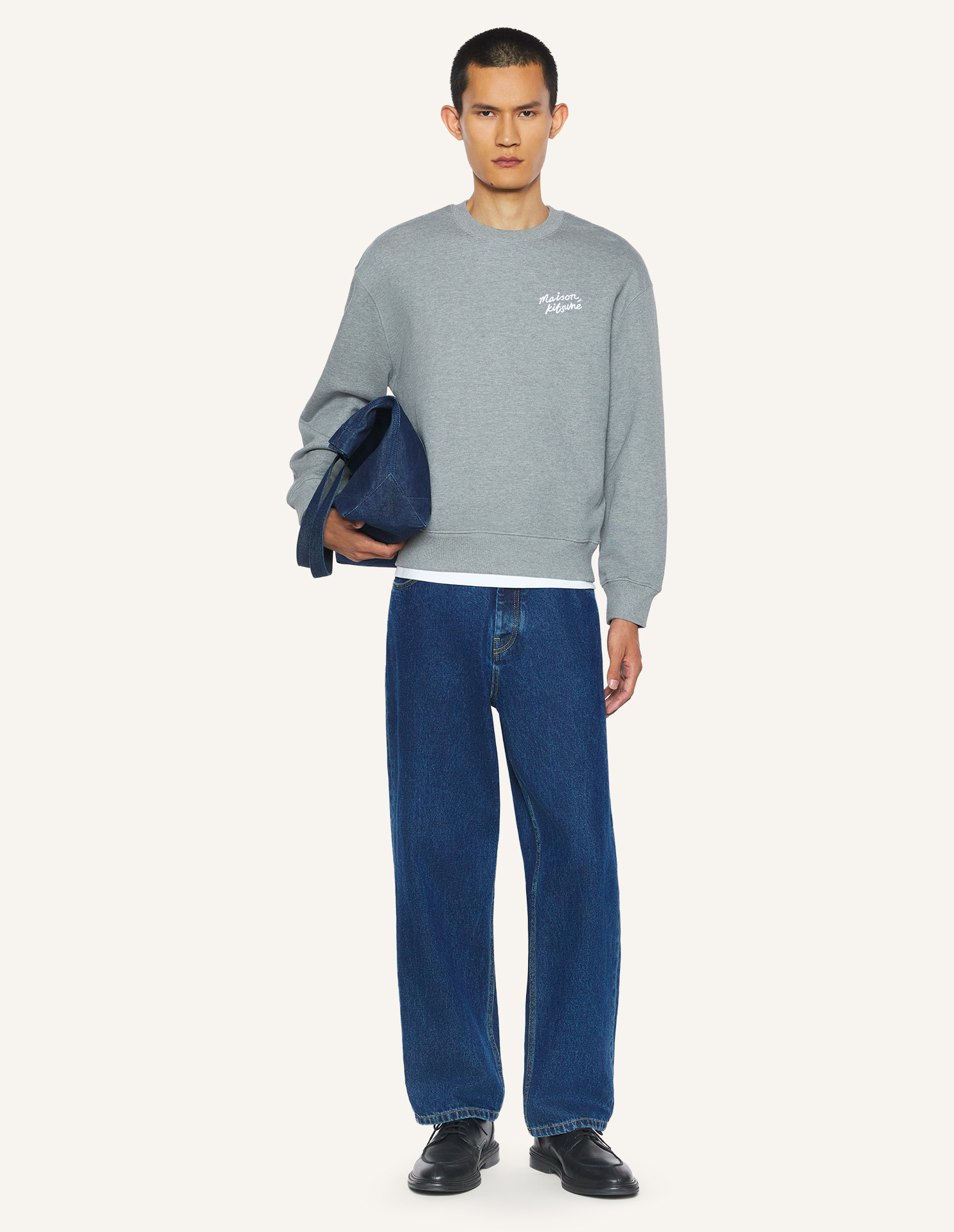 MAISON KITSUNE HANDWRITING COMFORT SWEATSHIRT | Maison Kitsuné