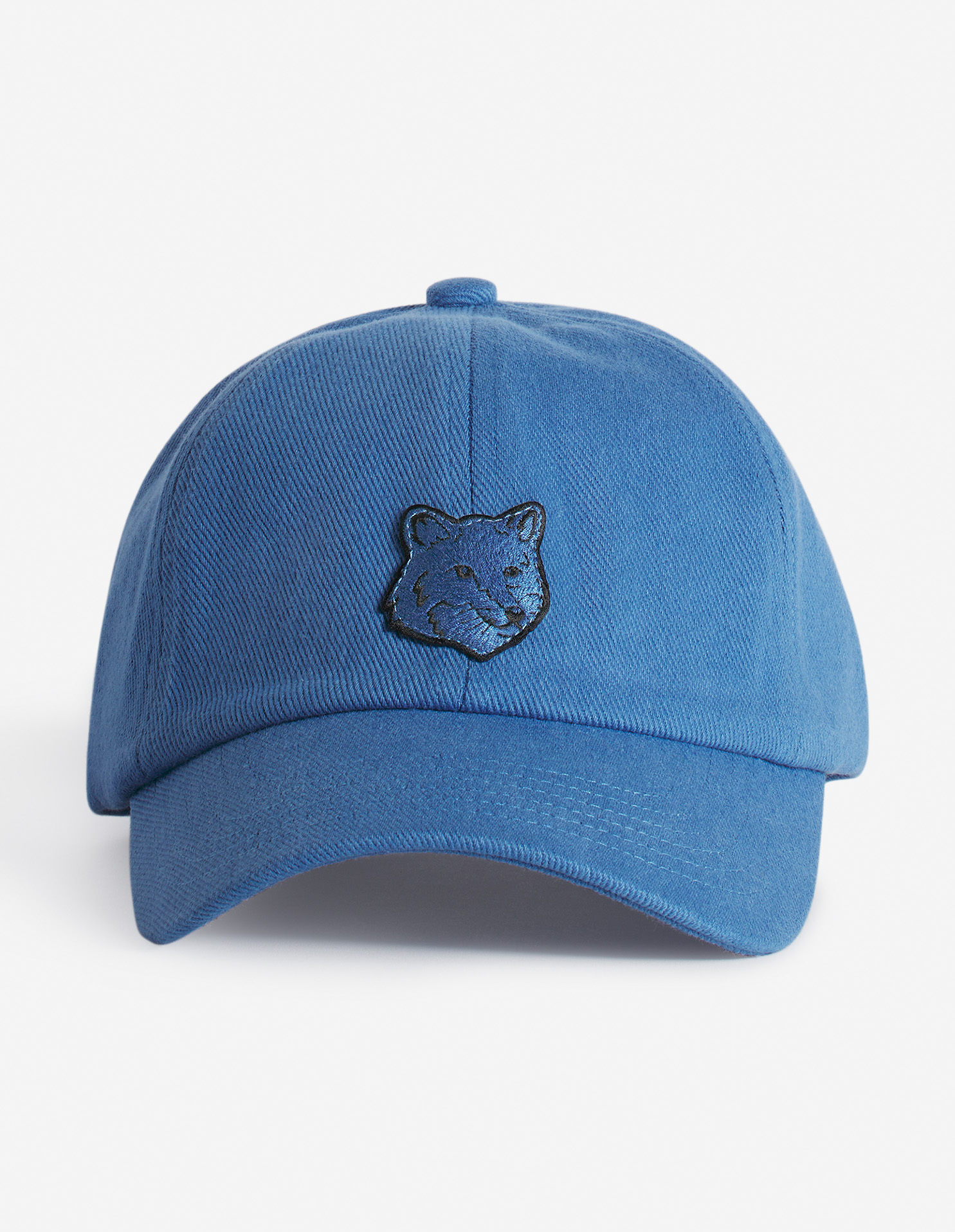 Maison Kitsuné メゾンキツネ フォックスヘッド キャップ ネイビー フォックスヘッド キャップ | Maison Kitsuné