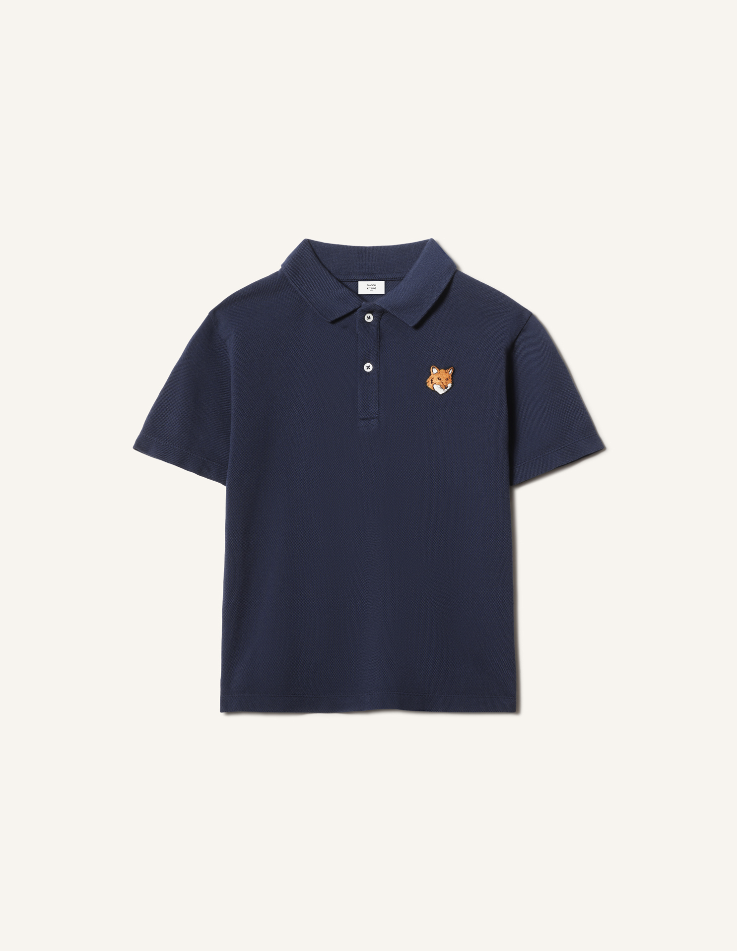 フォックスヘッド キッズ ポロ | Maison Kitsuné