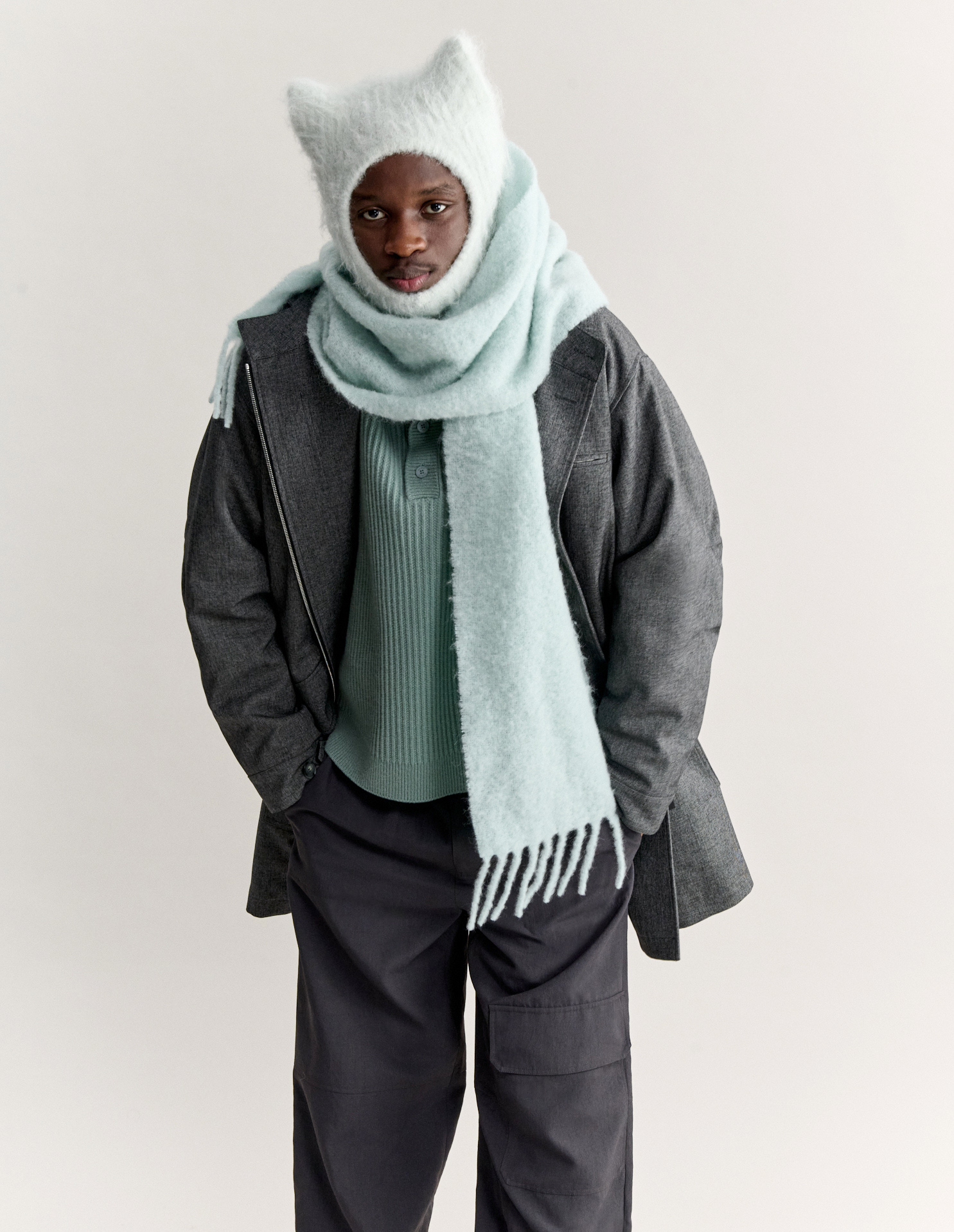 FOX EARS BALACLAVA | Maison Kitsuné