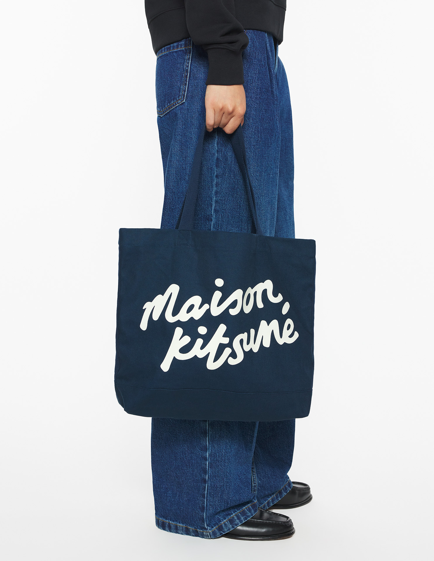 MAISON KITSUNÉ ハンドライティング トート | Maison Kitsuné