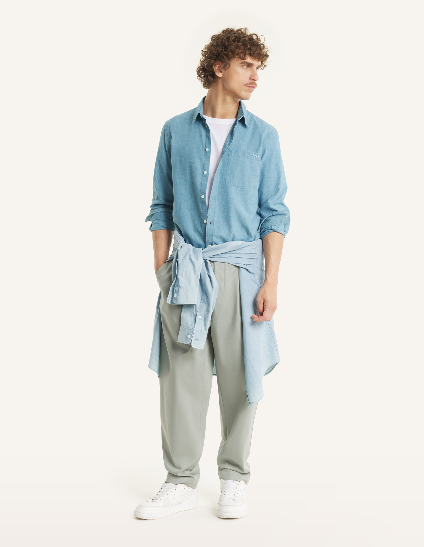 プロフィール フォックス レギュラー シャツ | Maison Kitsuné