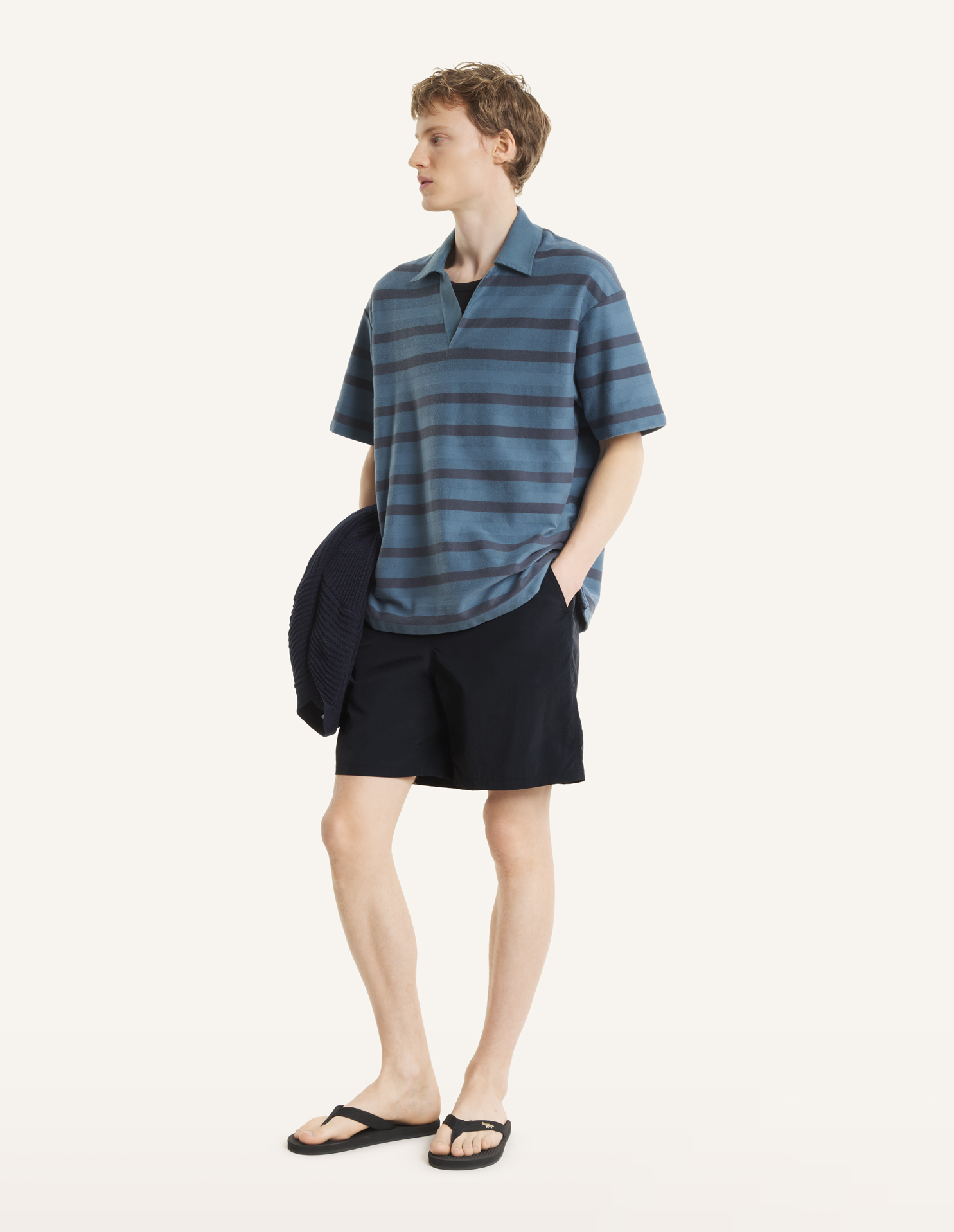 BELTED TECHNICAL SHORTS | Maison Kitsuné