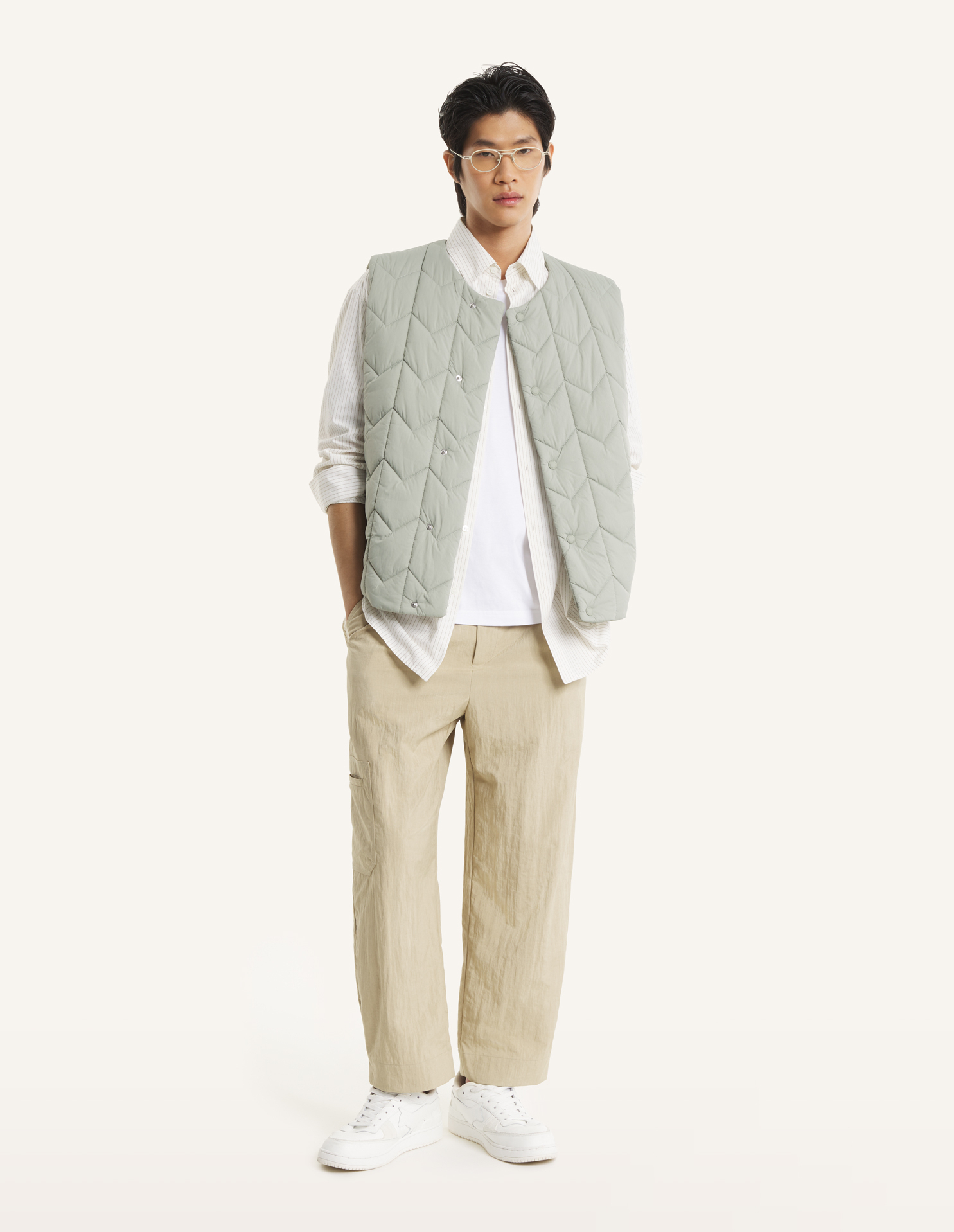 キルテッド ベスト | Maison Kitsuné