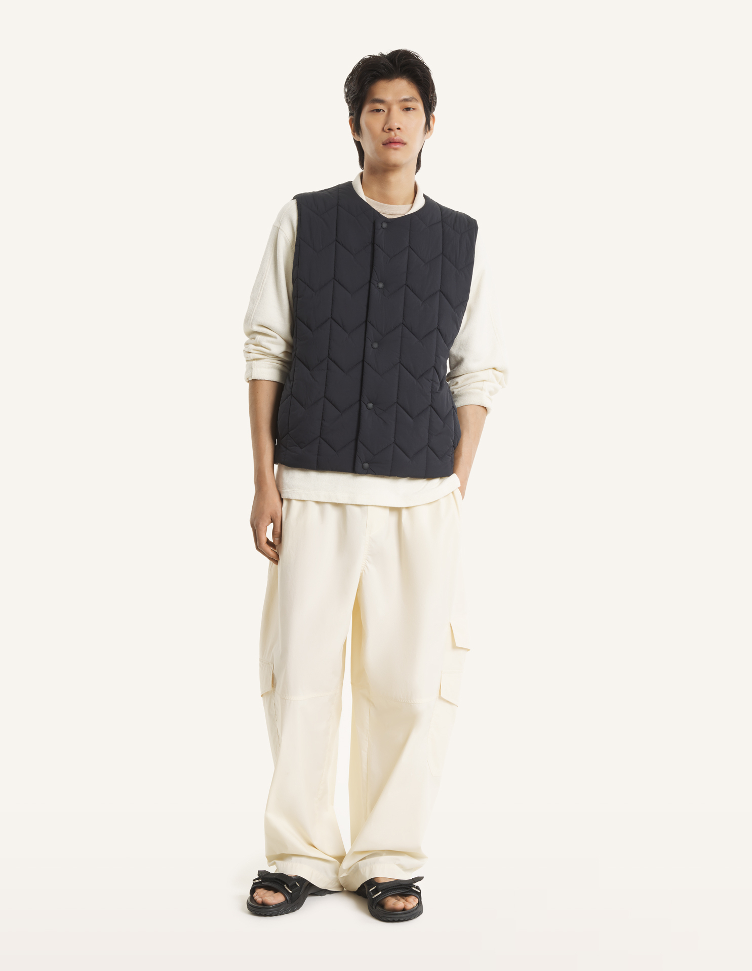 キルテッド ベスト | Maison Kitsuné