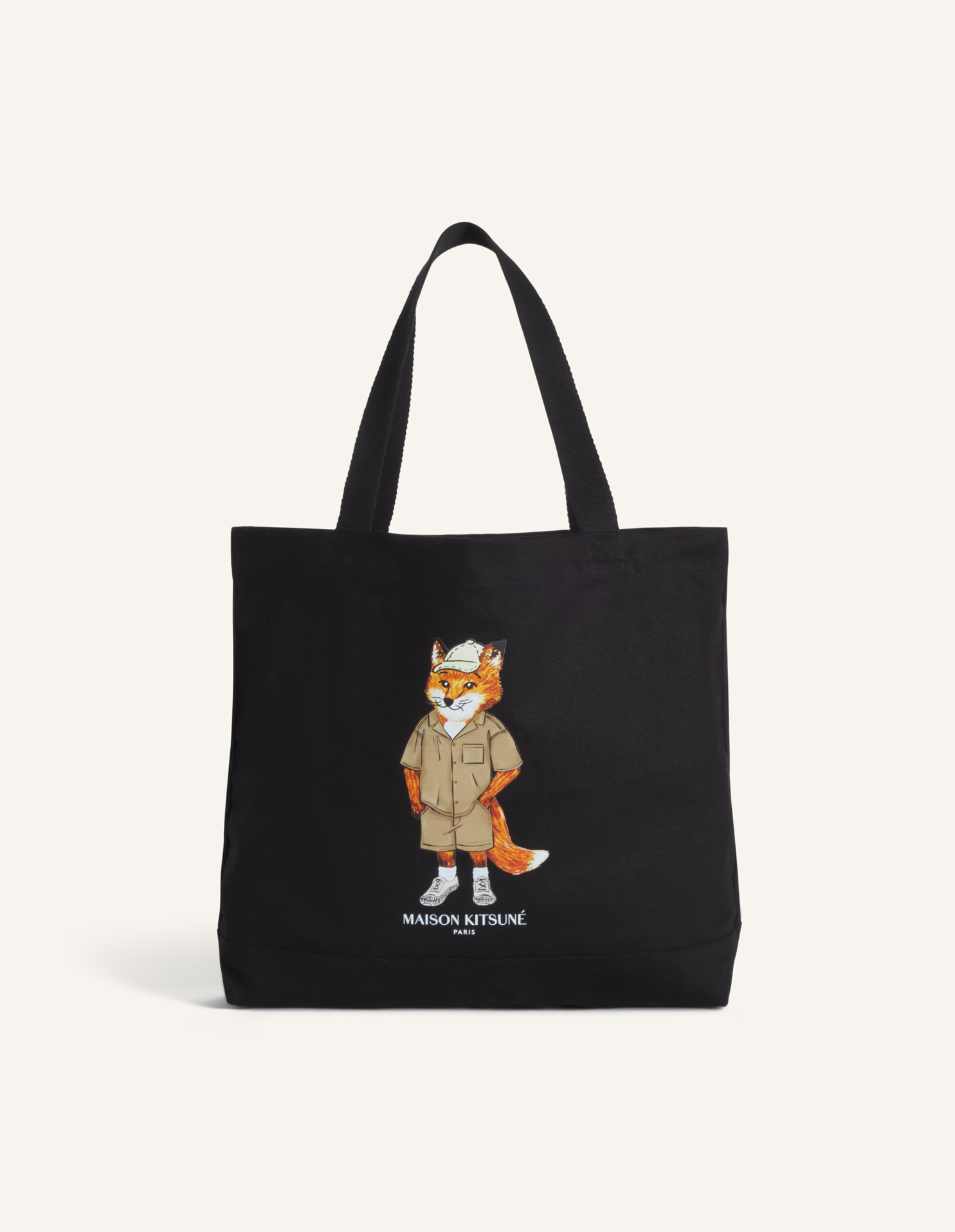 【Maison Kitsune】DRESSED FOX DRESSED FOX TOTE | Maison Kitsuné