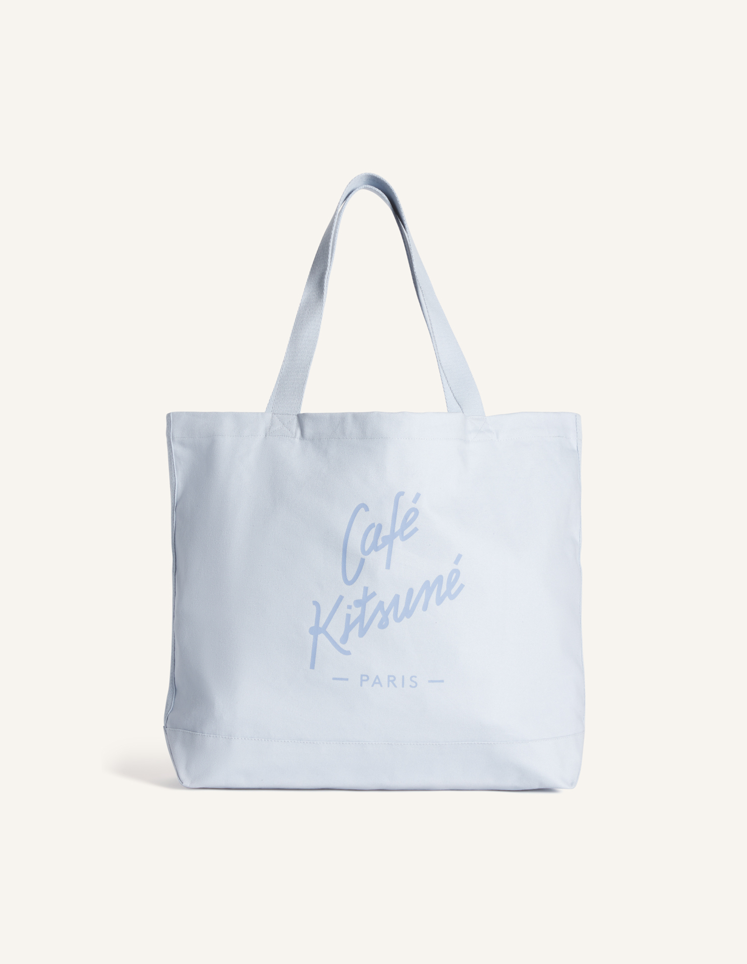 maison kitsune 幻カゴバック CAFE KITSUNE FOX TOTE BAG | Maison Kitsuné