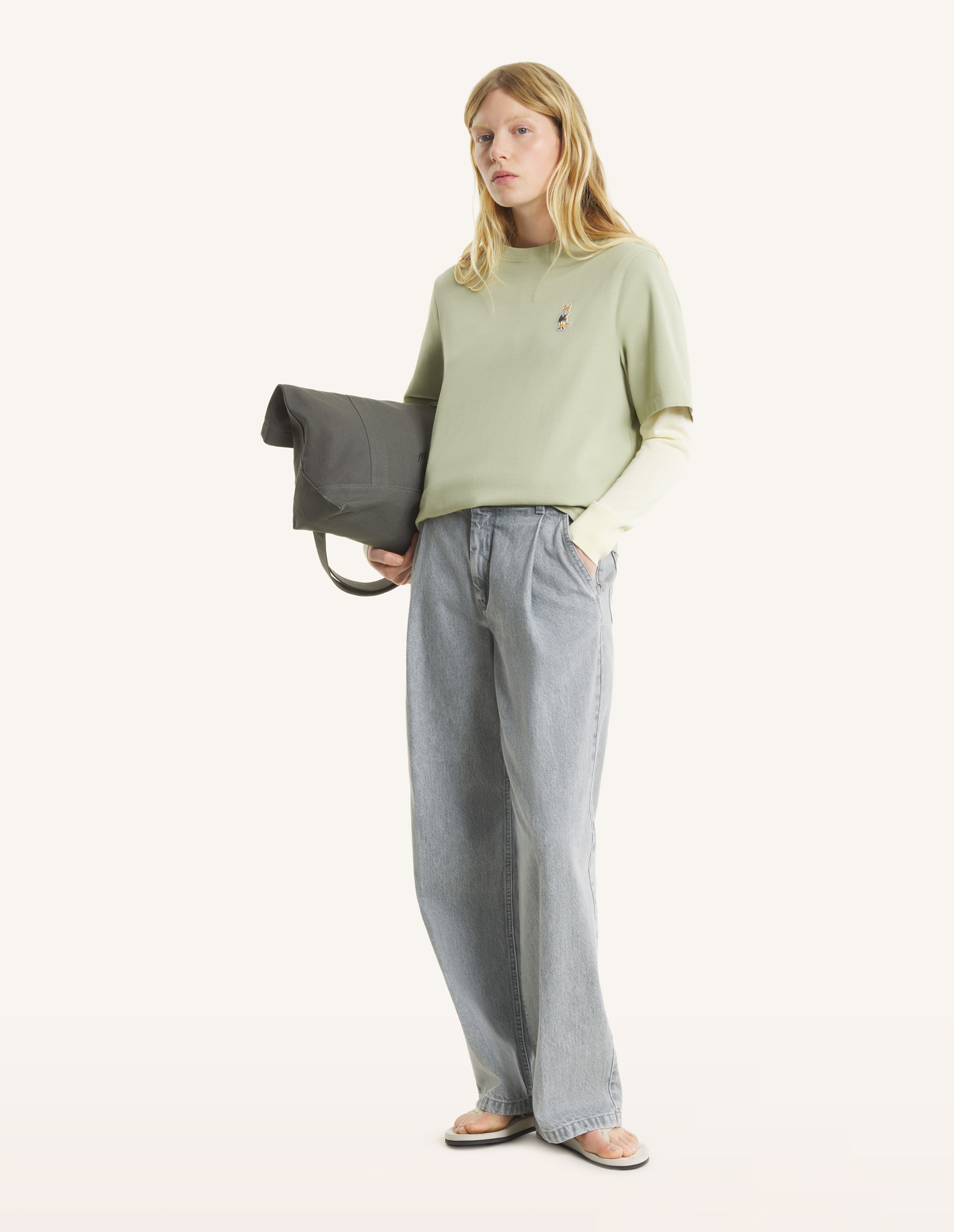 DRESSED FOX COMFORT TEE-SHIRT | Maison Kitsuné