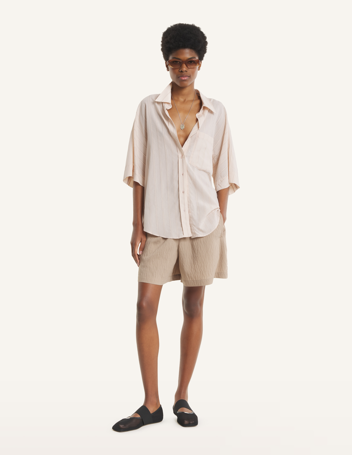 SHORT SLEEVE SHIRT | Maison Kitsuné