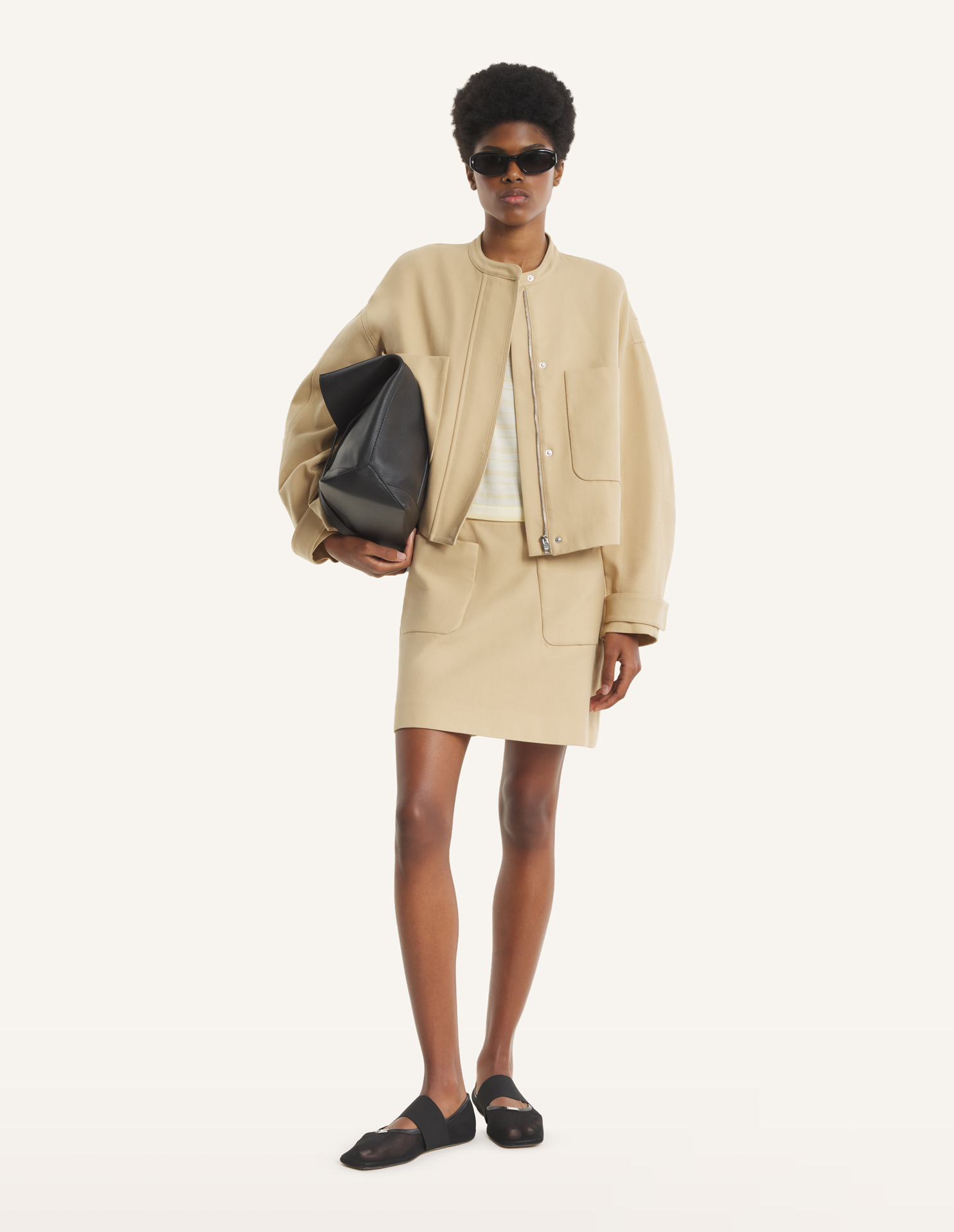 MAISON KITSUNÉ オフホワイト ジャケット Sサイズ CROPPED JACKET | Maison Kitsuné