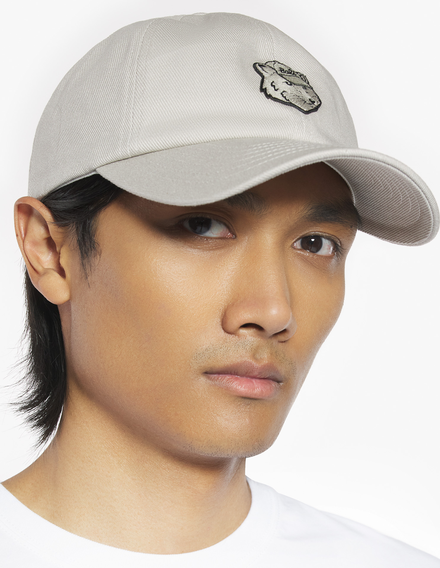BALI FOX HEAD PATCH 6P CAP | Maison Kitsuné