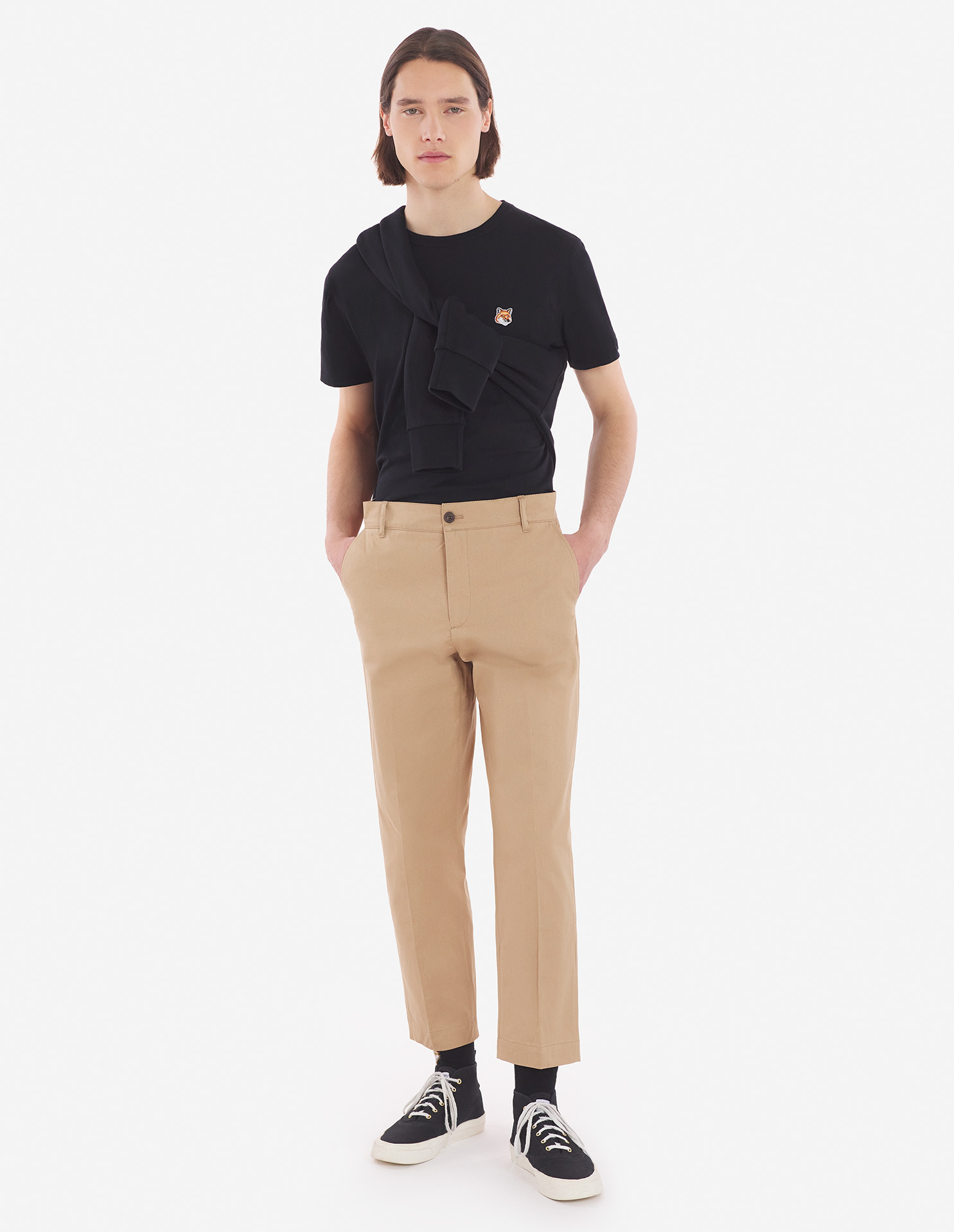 FOX HEAD PATCH CLASSIC TEE-SHIRT | Maison Kitsuné