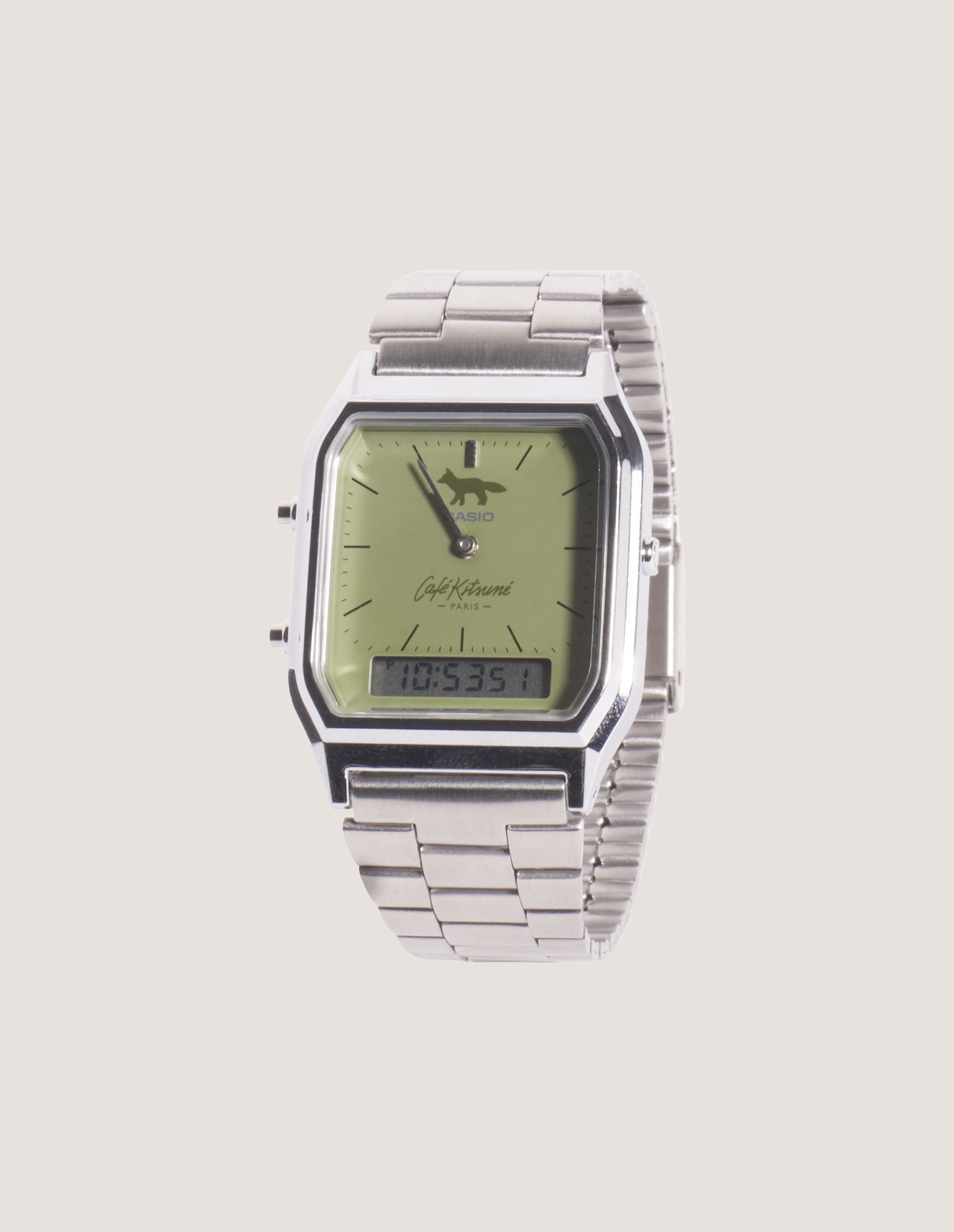 CAFE KITSUNE X CASIO VINTAGE WATCH | Maison Kitsuné