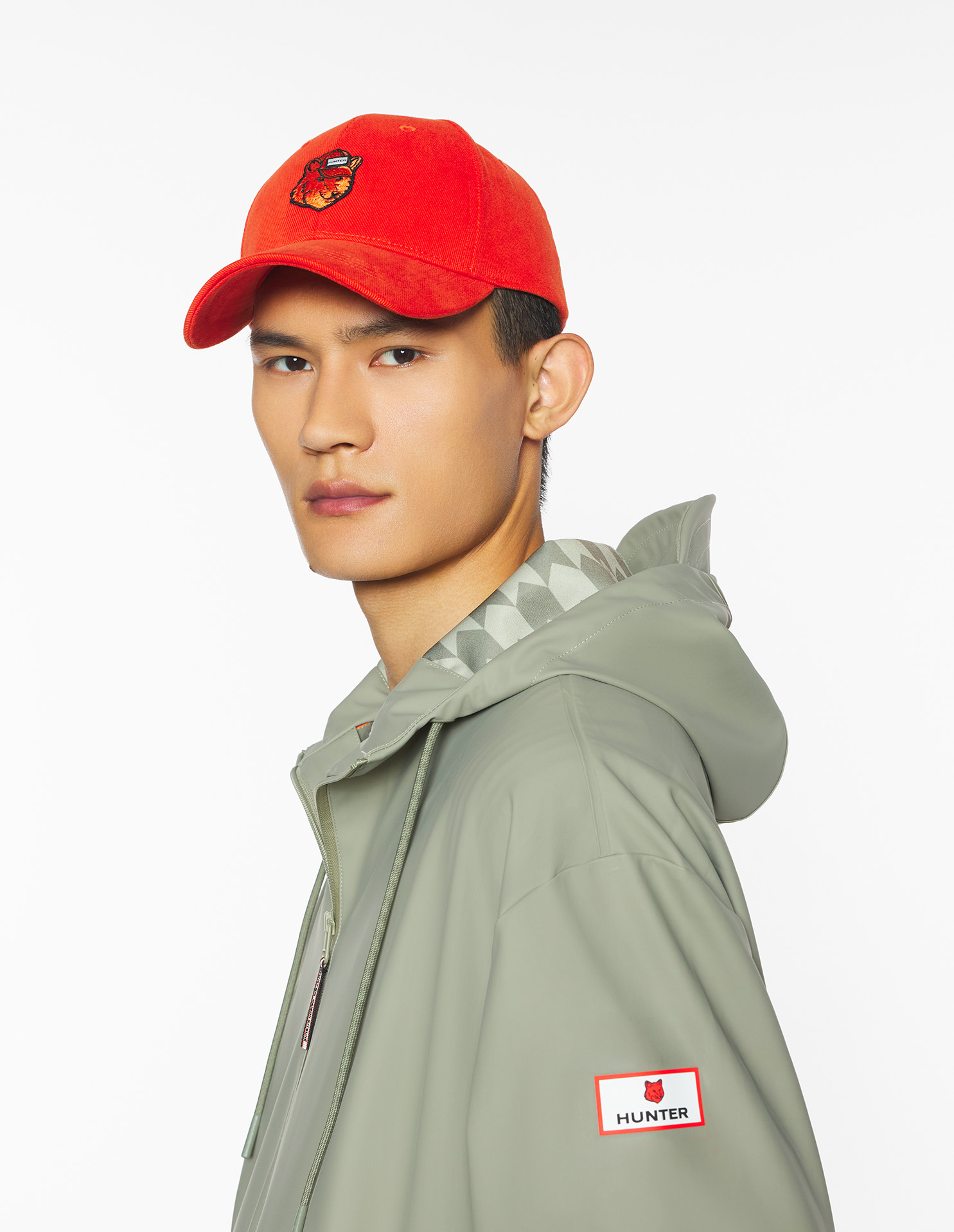 MAISON KITSUNE x HUNTER FOX HEAD CAP | Maison Kitsuné