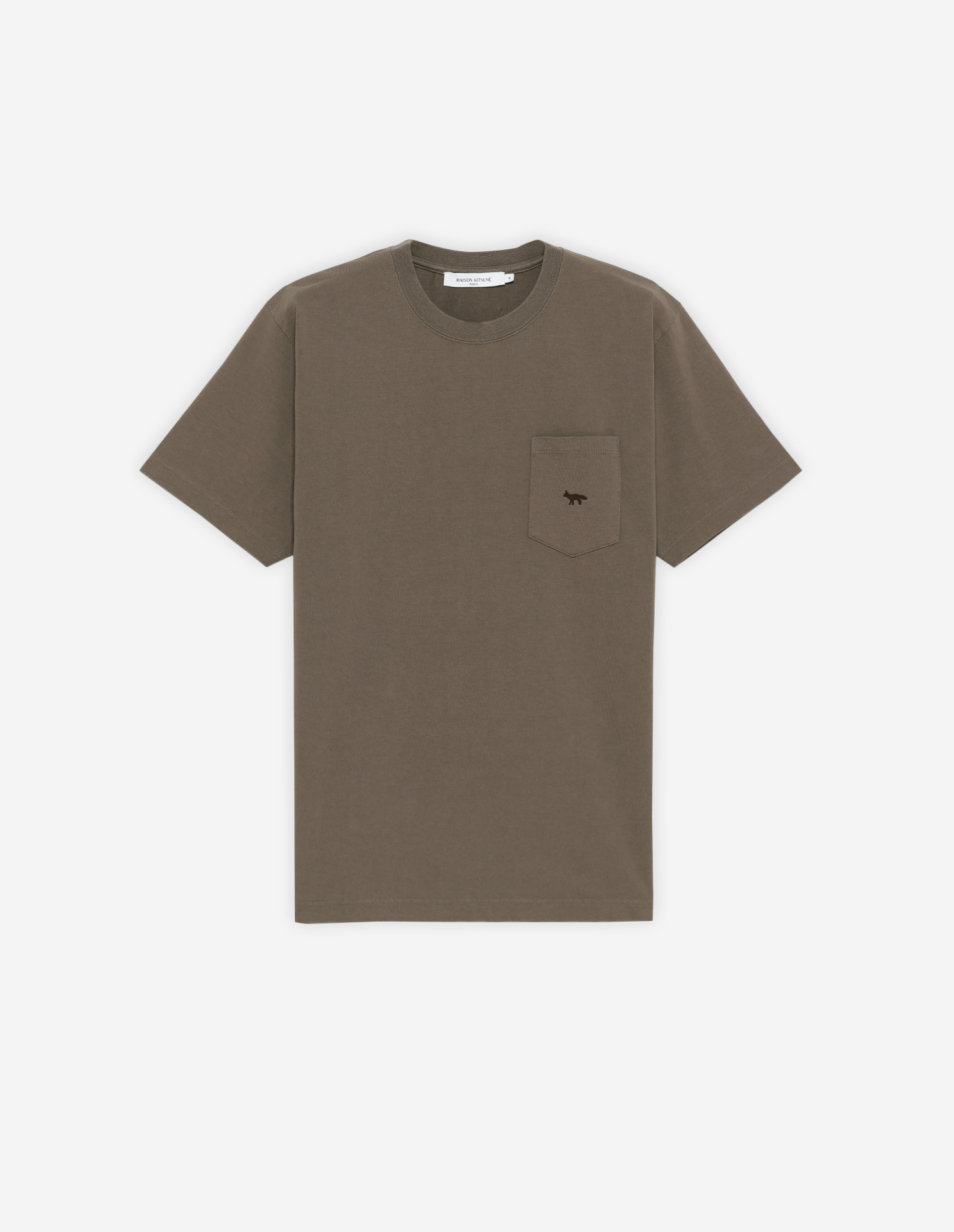 JP EXCLUSIVE フォックス エンブロイダリー ポケット Tシャツ | Maison