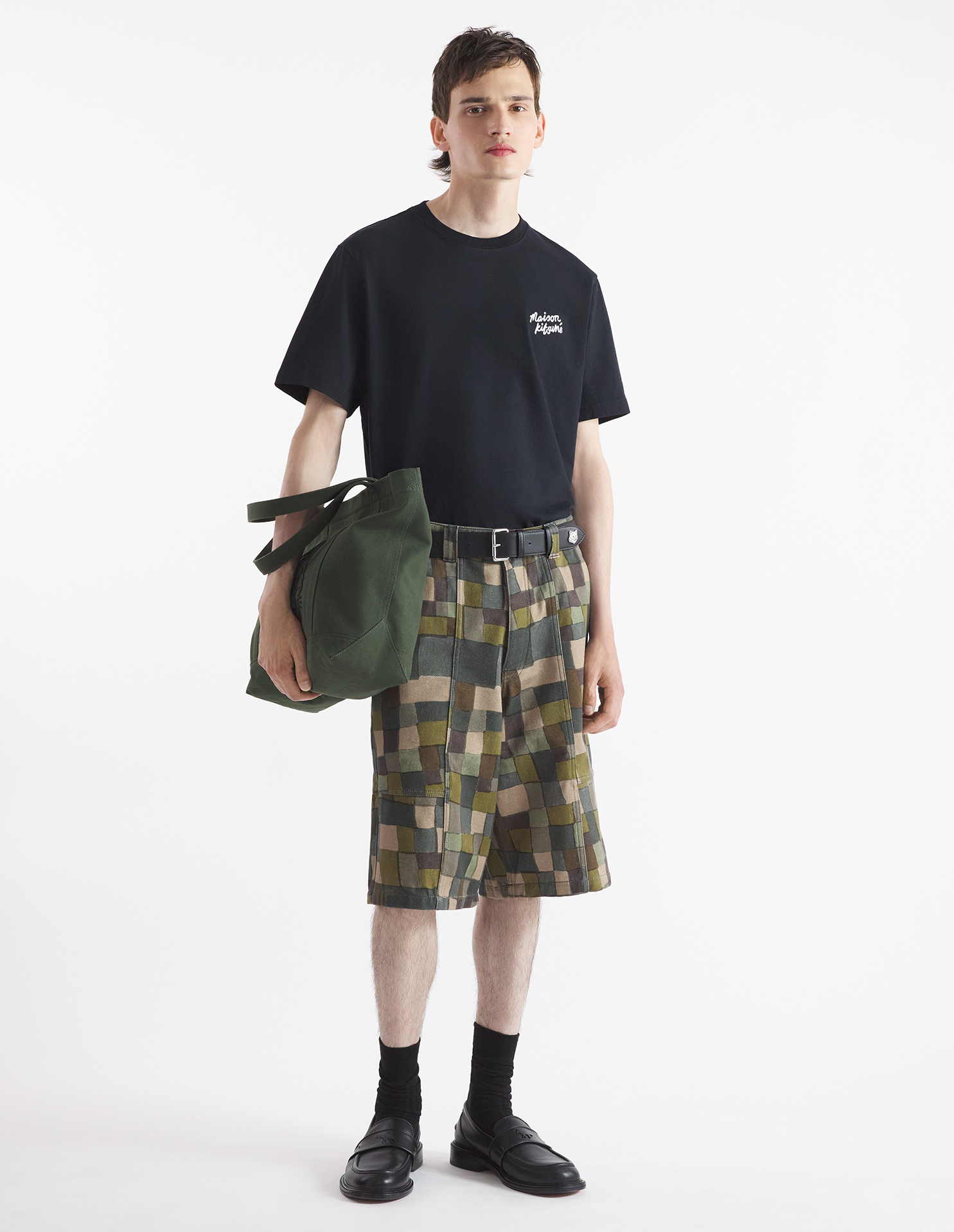 MAISON KITSUNE HANDWRITING COMFORT TEE-SHIRT | Maison Kitsuné