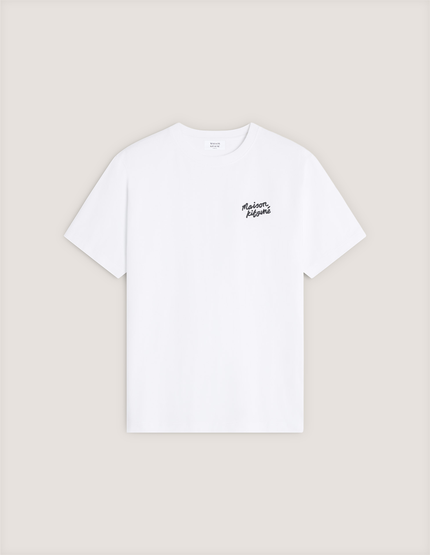 MAISON KITSUNÉ ハンドライティング コンフォート Tシャツ | Maison