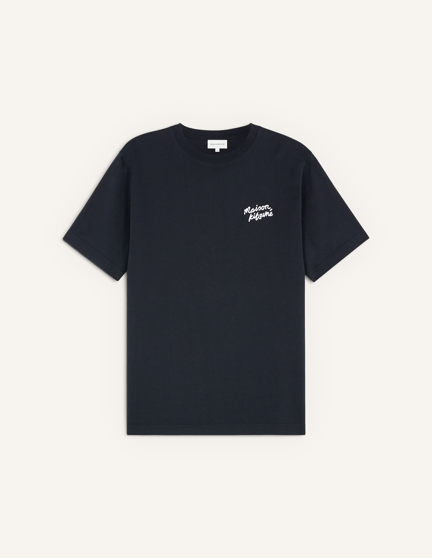 MAISON KITSUNE Tシャツ MAISON KITSUNÉ Handwriting Comfort T-Shirt in White | SVD USA