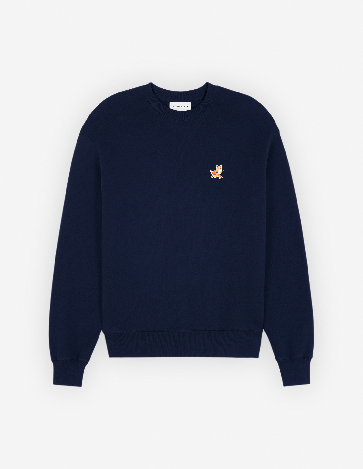 SPEEDY FOX PATCH COMFORT SWEATSHIRT | Maison Kitsuné