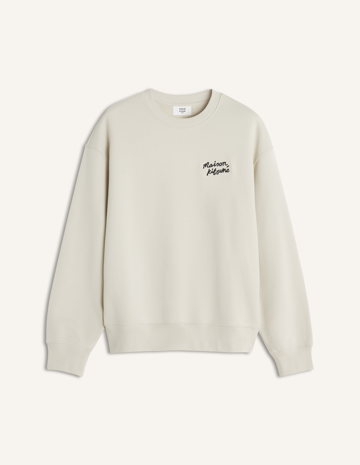 MAISON KITSUNE HANDWRITING COMFORT SWEATSHIRT | Maison Kitsuné MAISON KITSUNE HANDWRITING COMFORT SWEATSHIRT | Maison Kitsuné