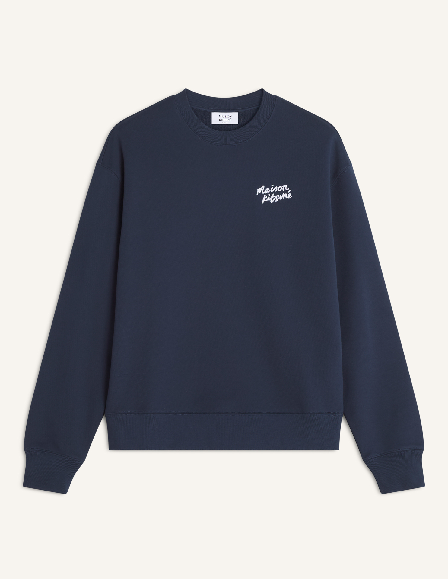 MAISON KITSUNE HANDWRITING COMFORT SWEATSHIRT | Maison Kitsuné MAISON KITSUNE HANDWRITING COMFORT SWEATSHIRT | Maison Kitsuné
