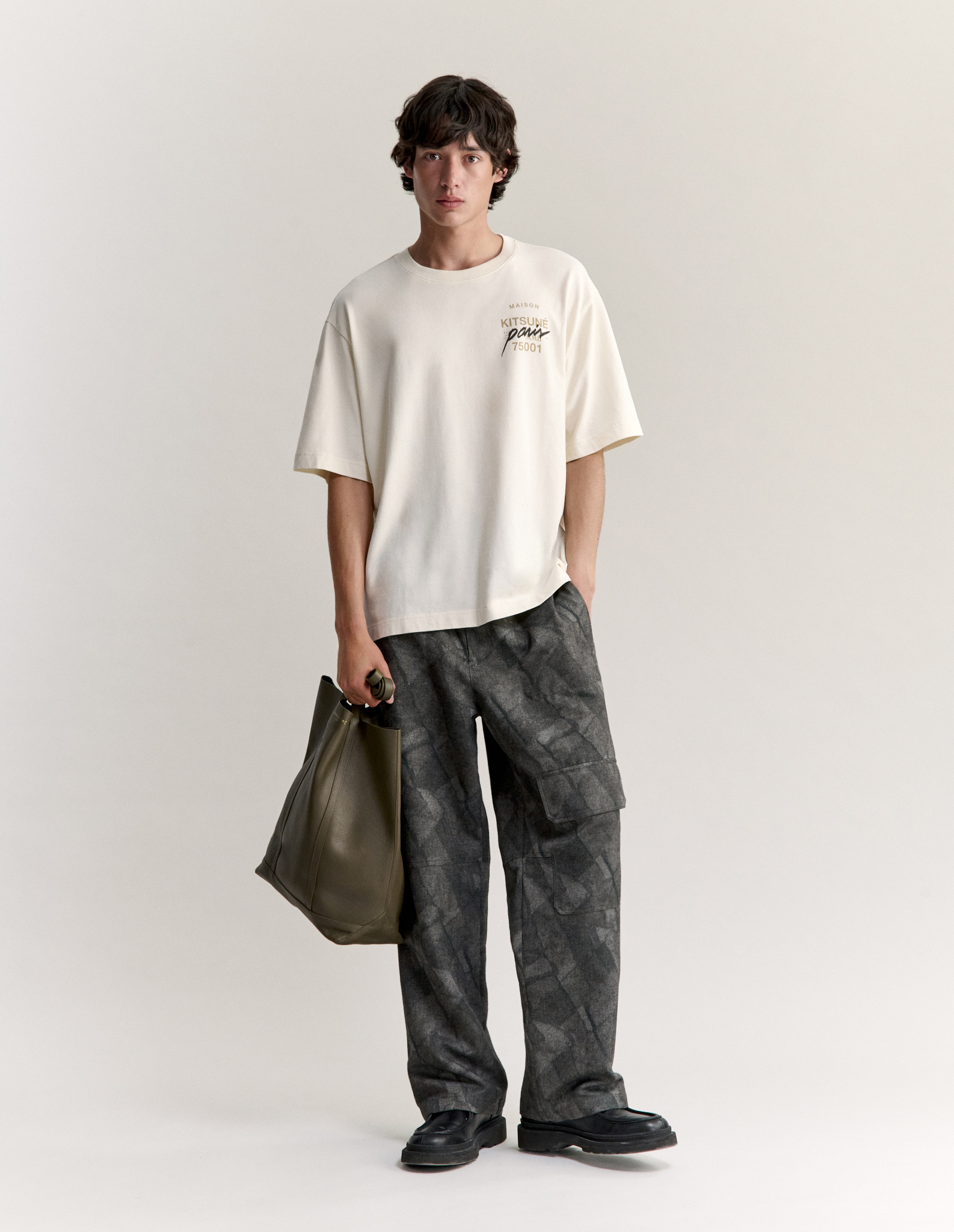 MMII FOX HEAD OVERSIZE TEE-SHIRT | Maison Kitsuné