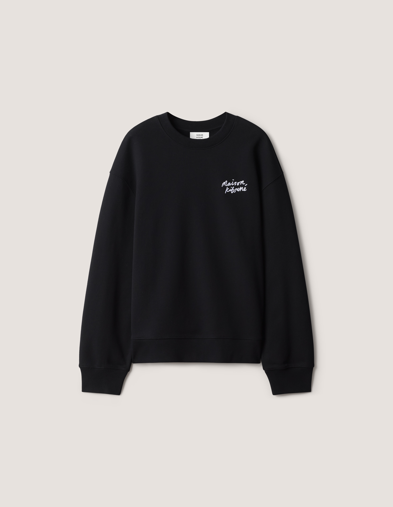 MAISON KITSUNE HANDWRITING COMFORT SWEATSHIRT | Maison Kitsuné