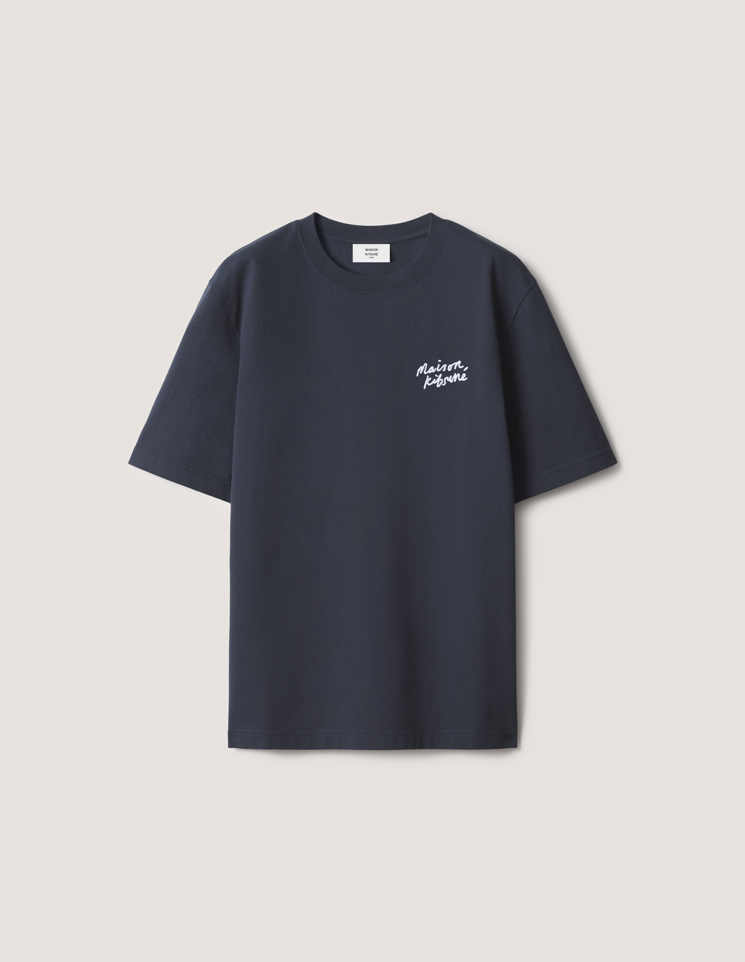 MAISON KITSUNE HANDWRITING COMFORT TEE-SHIRT | Maison Kitsuné