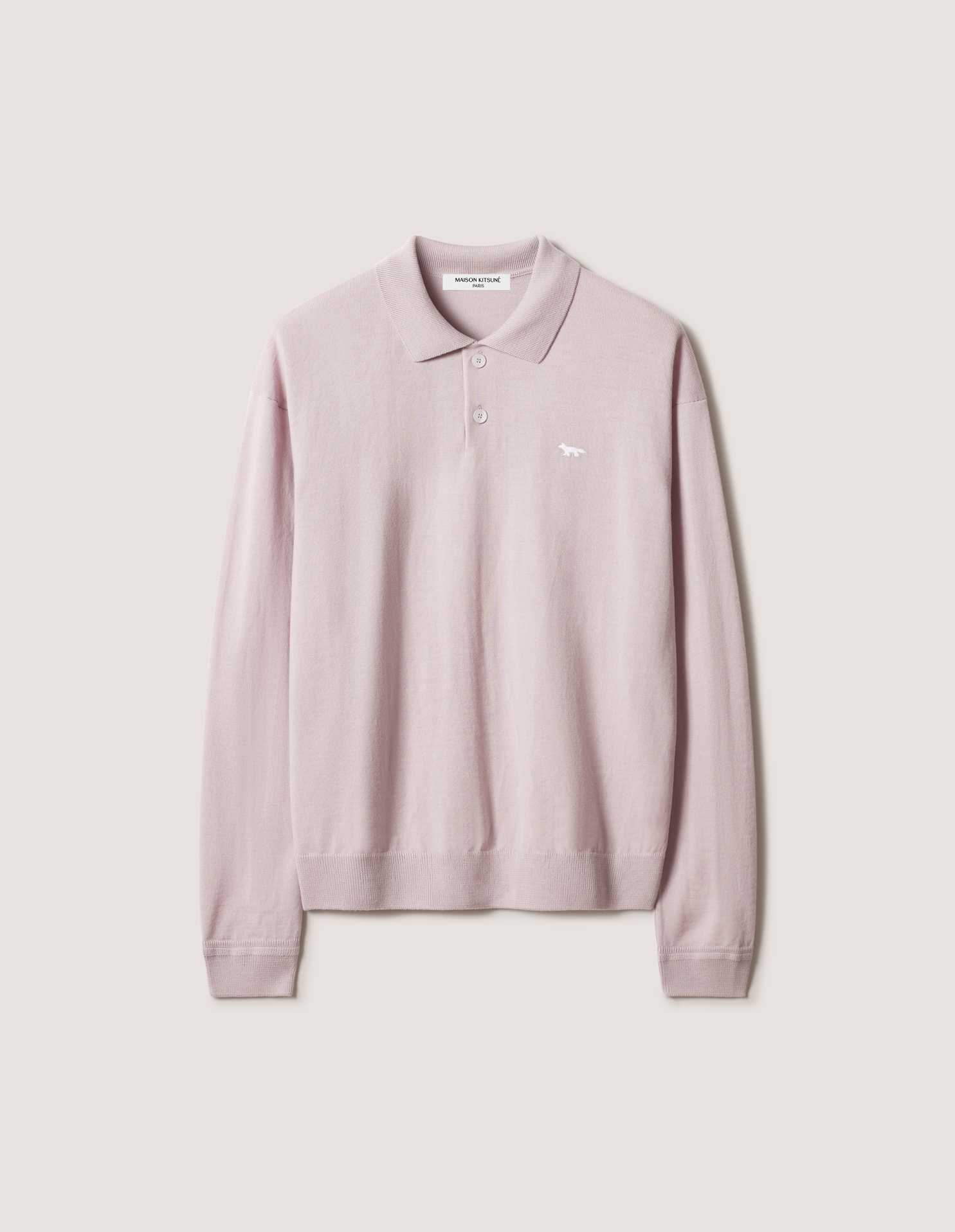 PROFILE FOX COMFORT POLO JUMPER | Maison Kitsuné