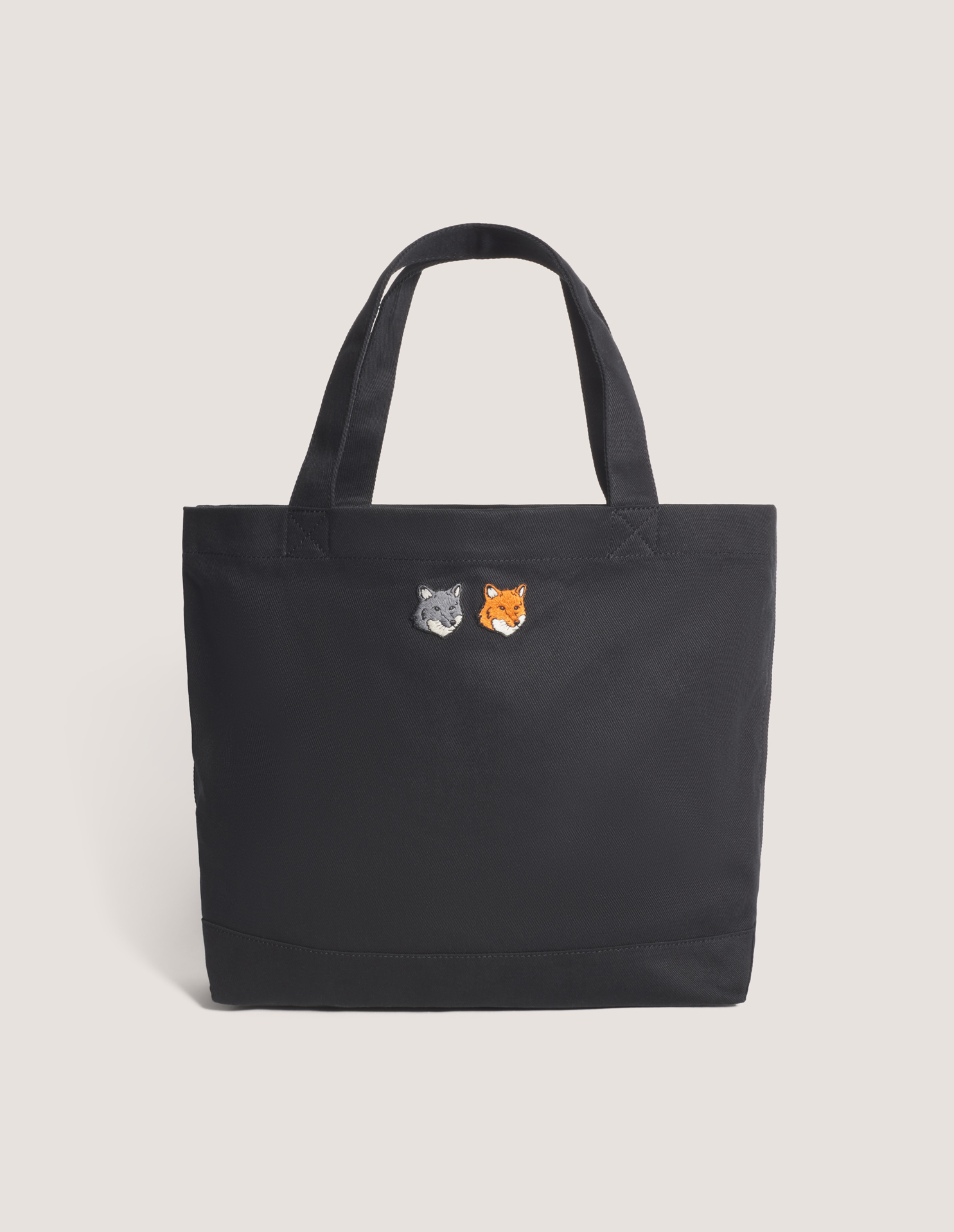 ダブル フォックスヘッド トート | Maison Kitsuné