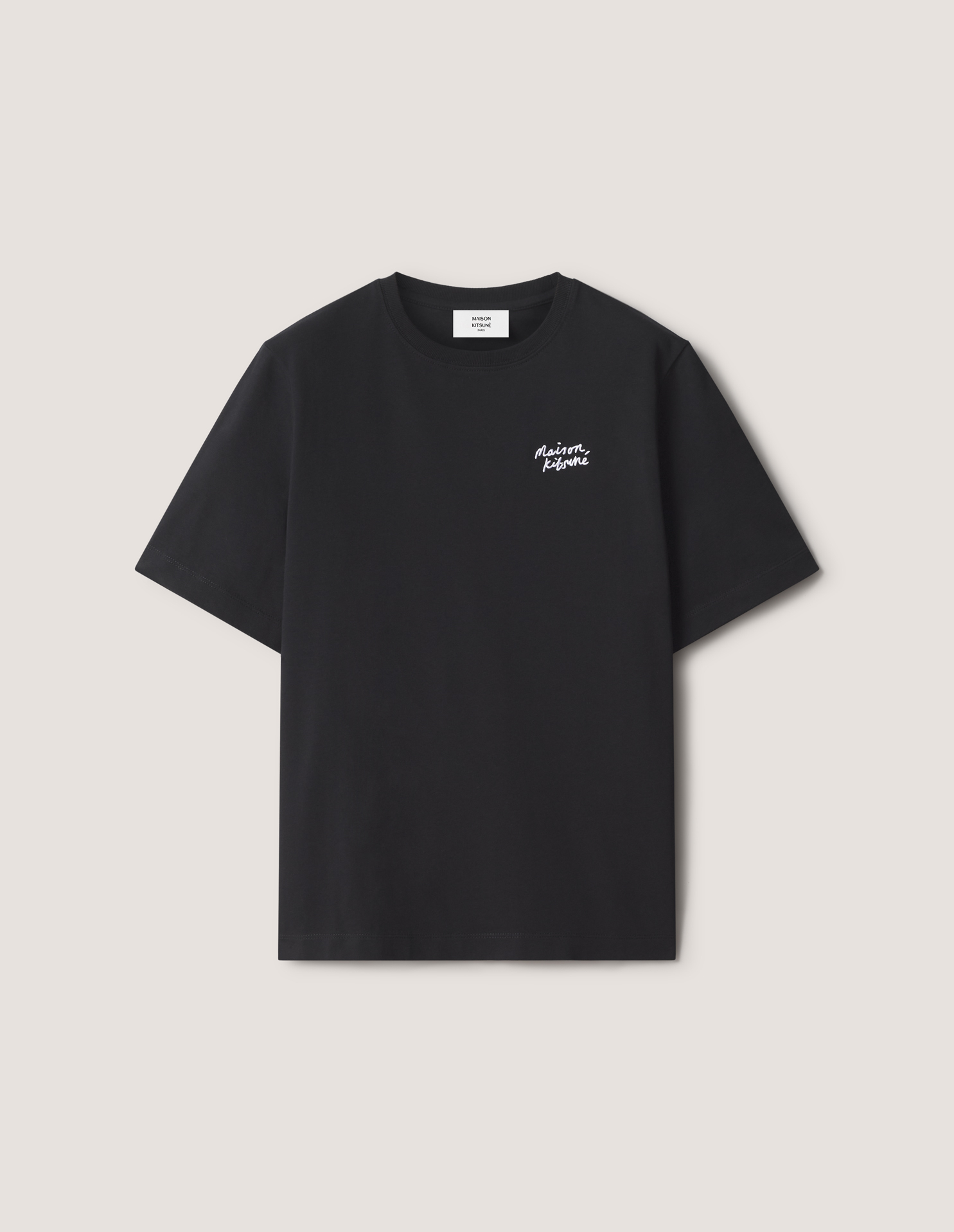 MAISON KITSUNE HANDWRITING COMFORT TEE-SHIRT | Maison Kitsuné