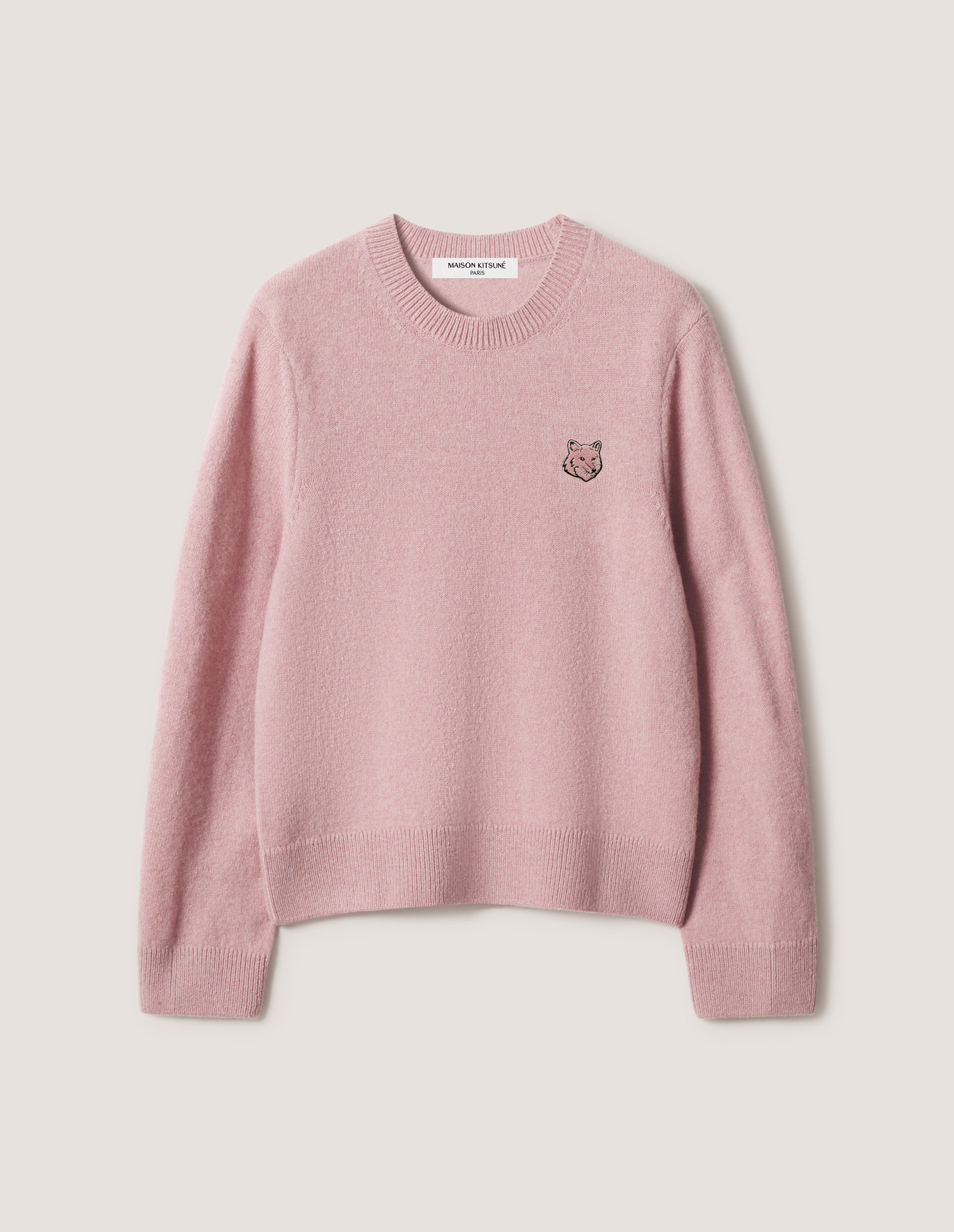 FOX HEAD LAMBSWOOL COMFORT JUMPER | Maison Kitsuné
