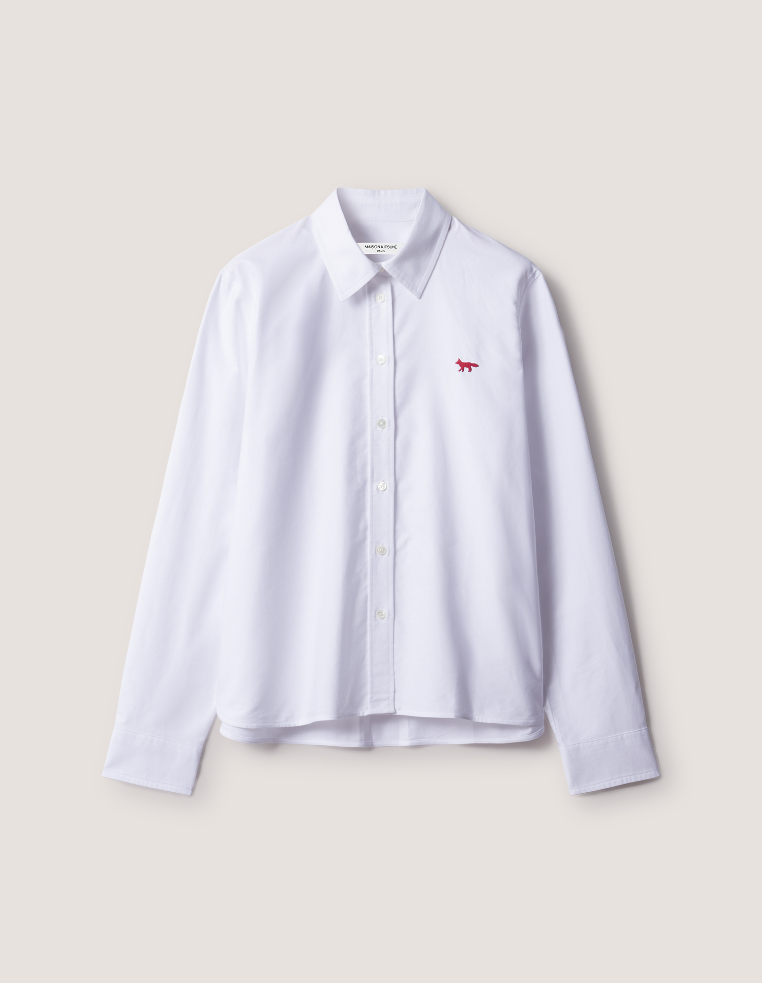 PROFILE FOX REGULAR SHIRT | Maison Kitsuné