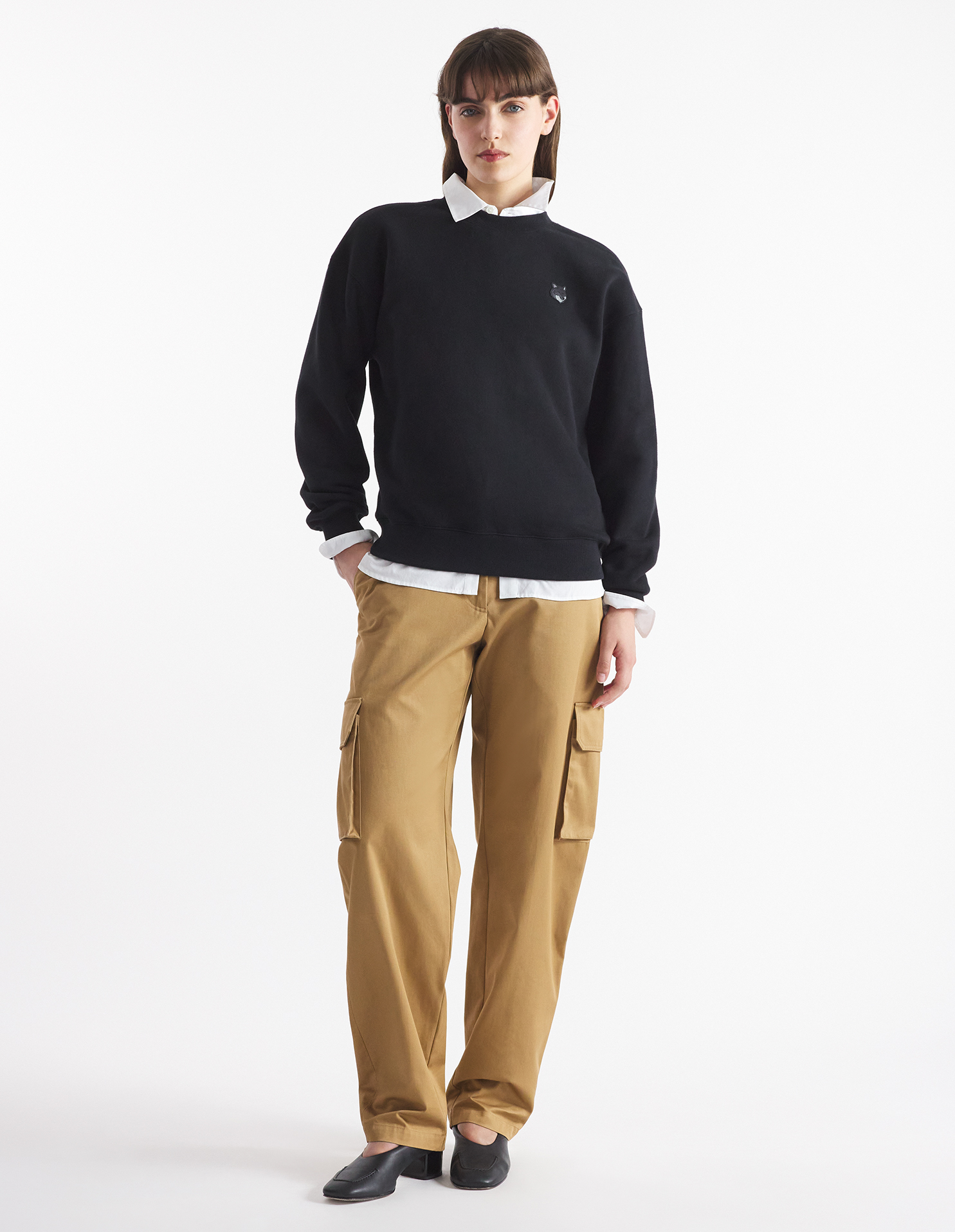 BOLD FOX HEAD PATCH COMFORT SWEATSHIRT | Maison Kitsuné