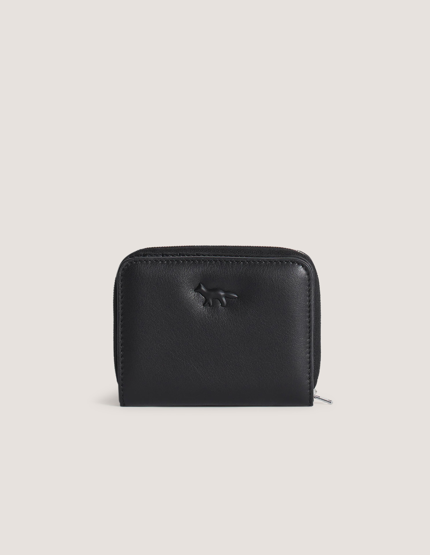 PROFILE FOX ZIPPED WALLET | Maison Kitsuné