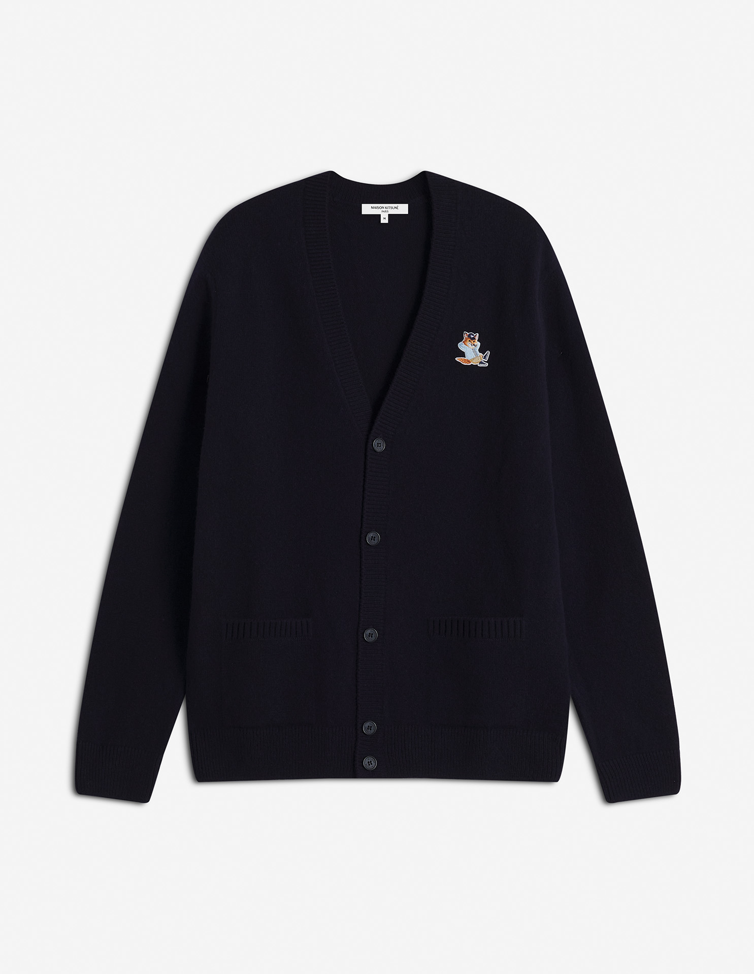 ドレスド チラックス レギュラー カーディガン | Maison Kitsuné