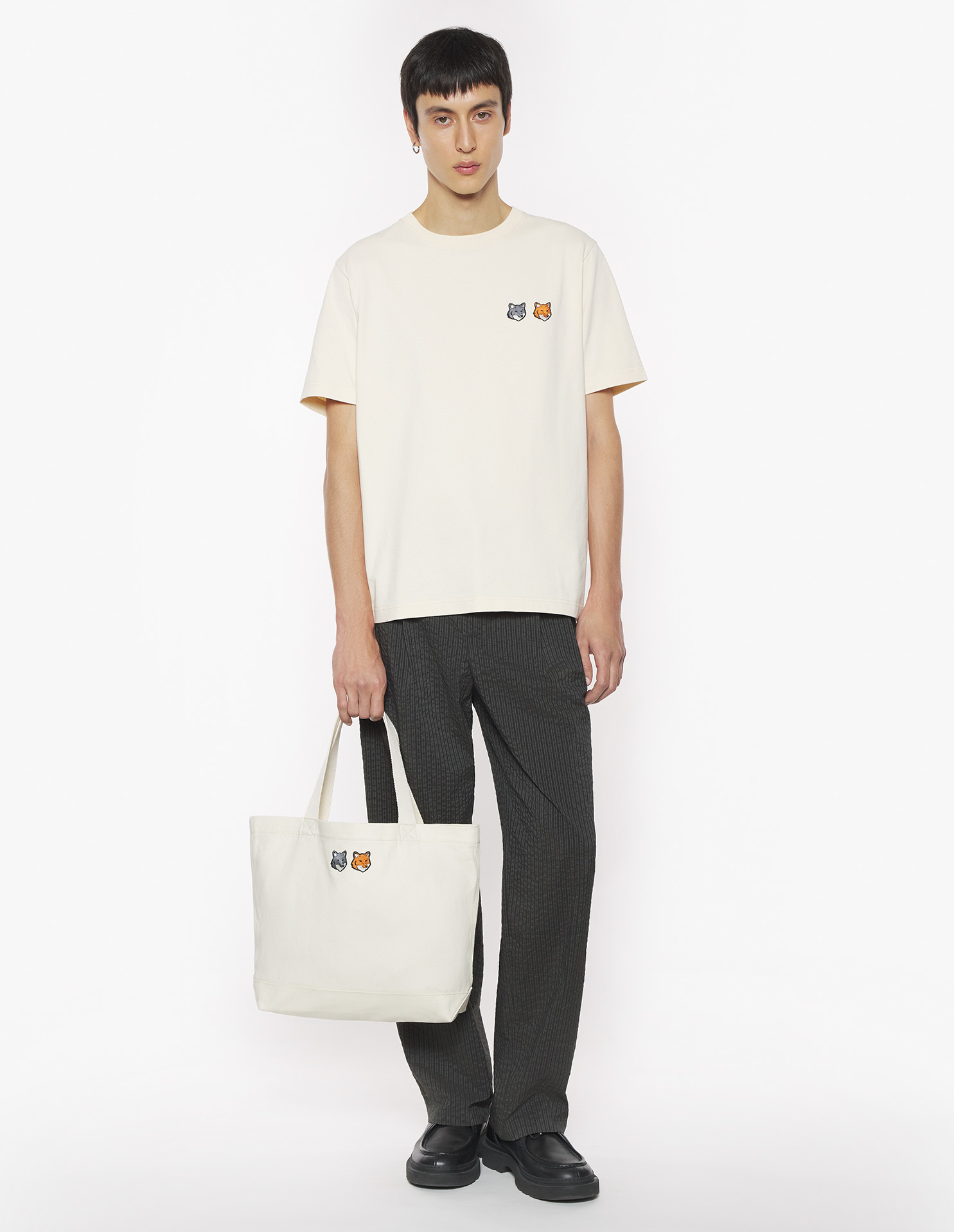 ダブル ボールド フォックスヘッド コンフォート Tシャツ | Maison Kitsuné
