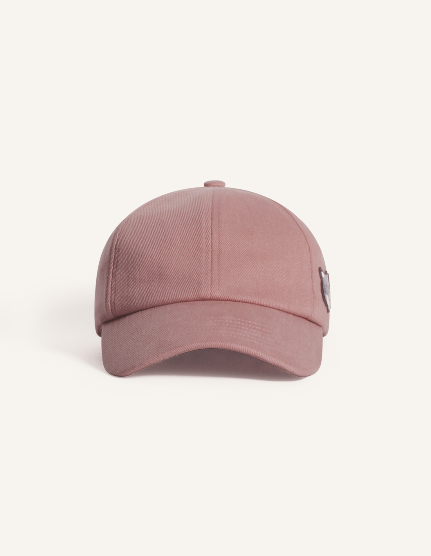 DOUBLE FOX HEAD FADED CAP | Maison Kitsuné
